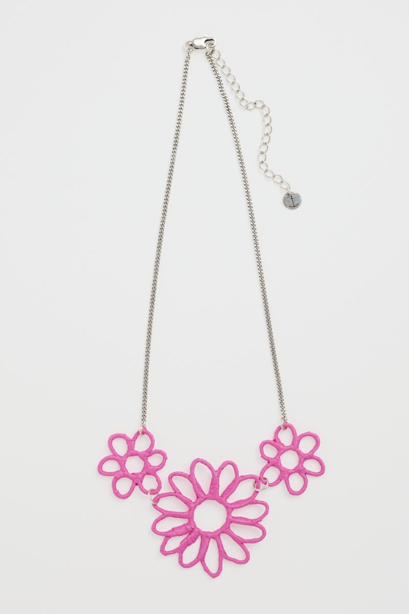 Flowering Rush Floral Necklace