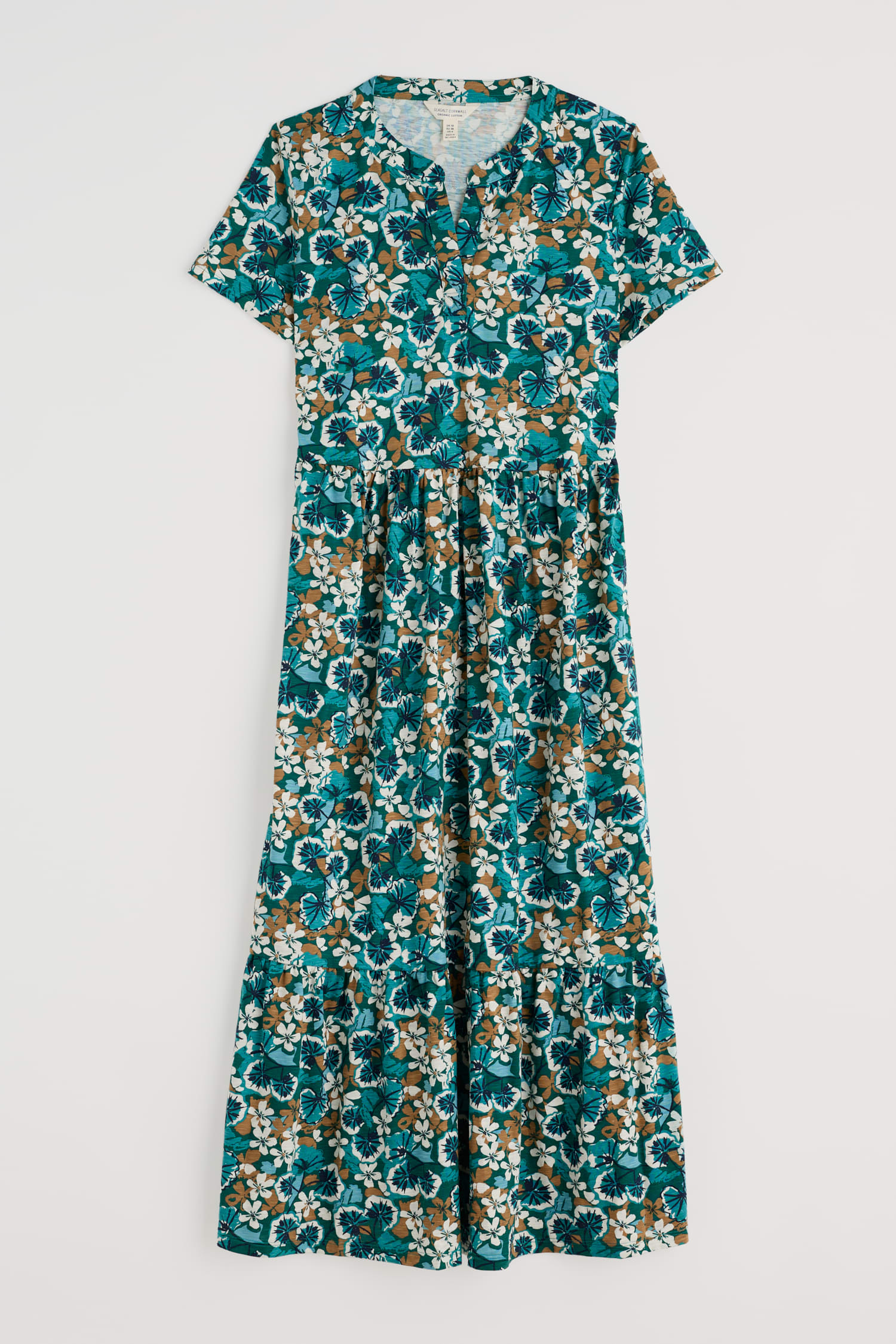 Rainette Above-Ankle Dress in GOTS-Certified Organic Cotton Jersey