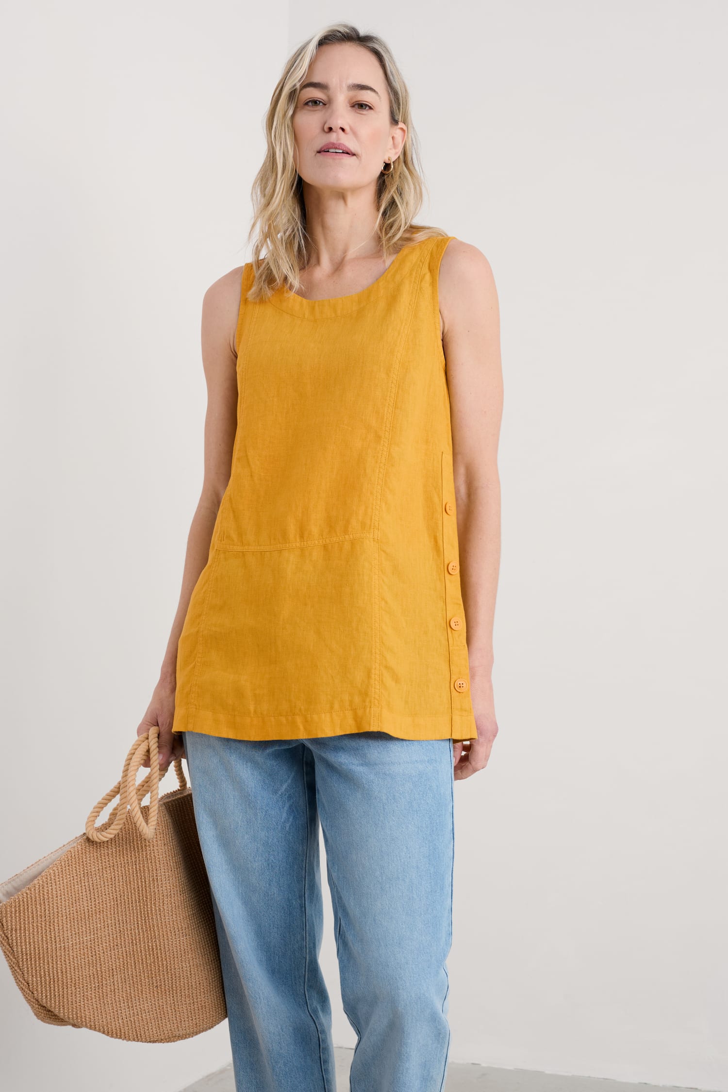 Foredune Linen Vest