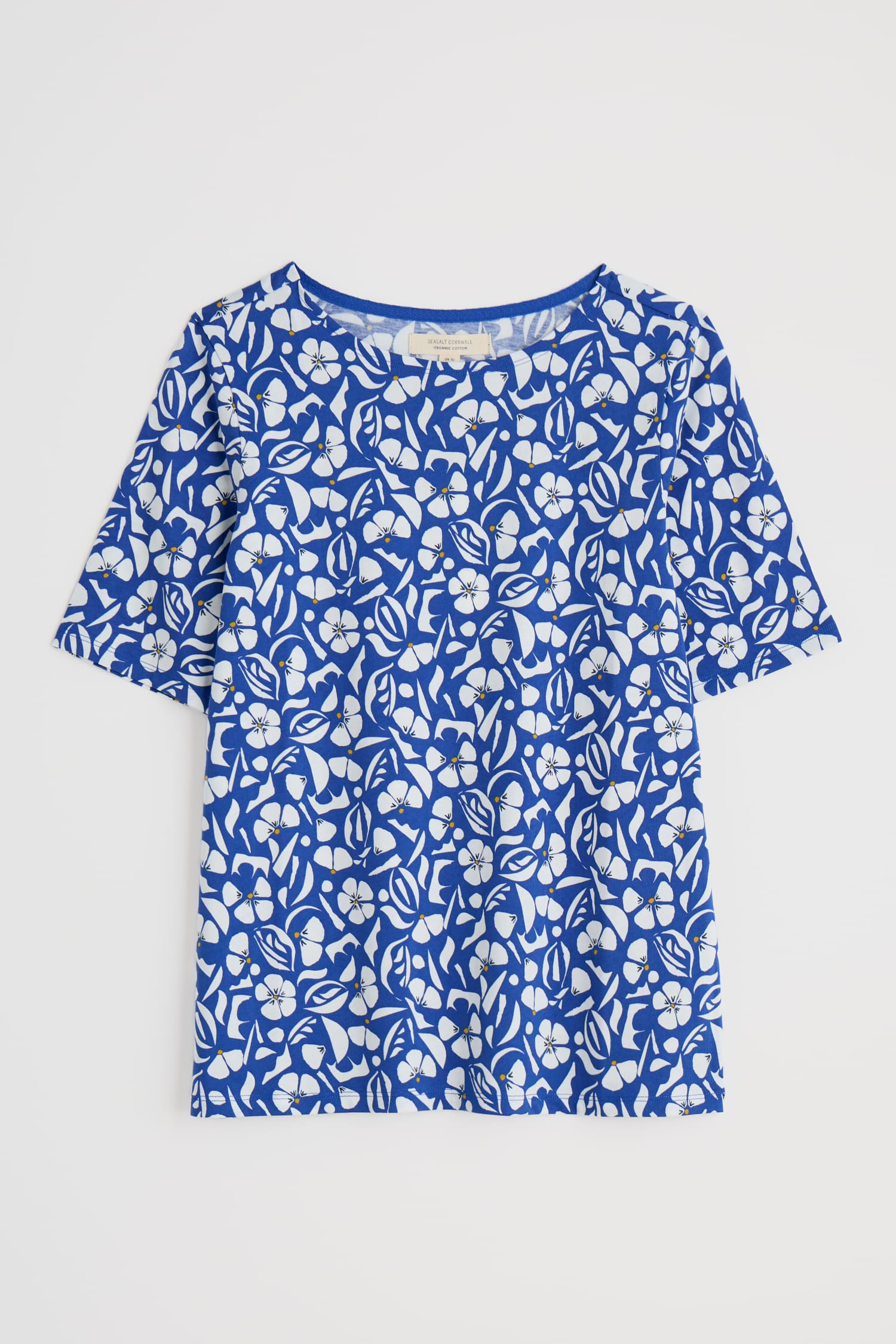 Poisson Printed T-Shirt in GOTS-Certified Organic Cotton Jersey
