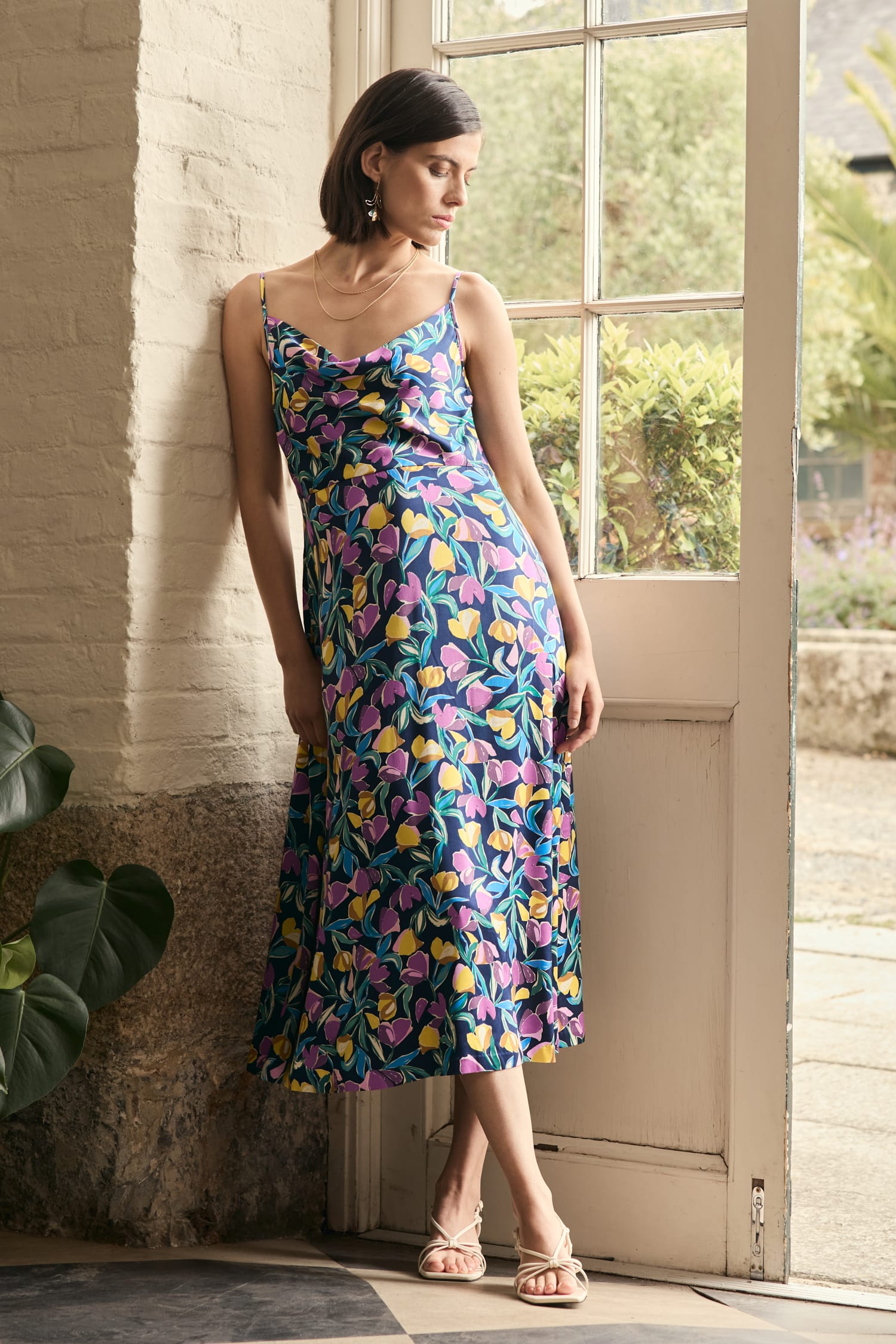Housel Bay Satin Cami Dress