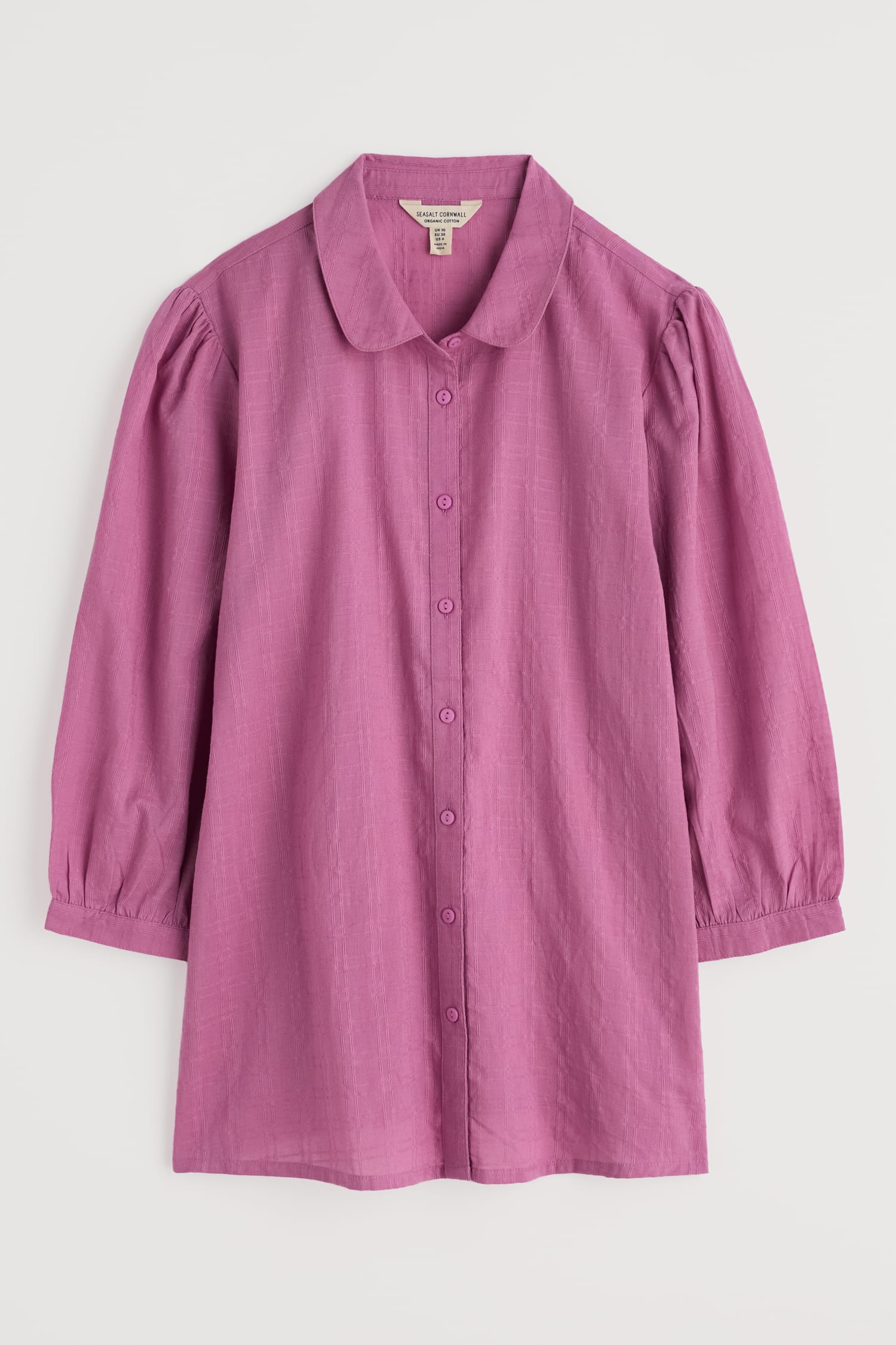 Hope Cottage Organic Cotton Check Blouse