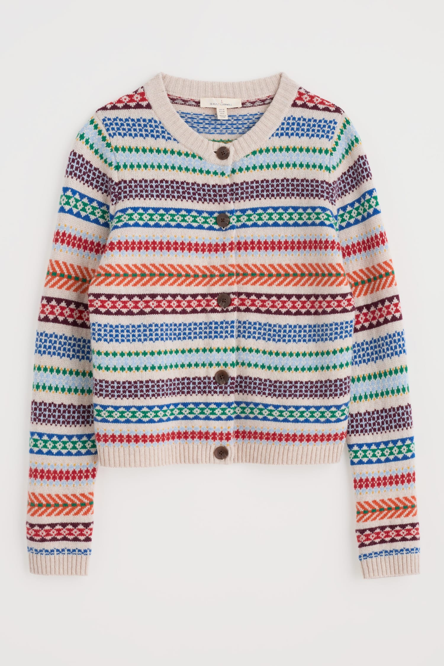 Percella Cove Fair Isle Cardigan
