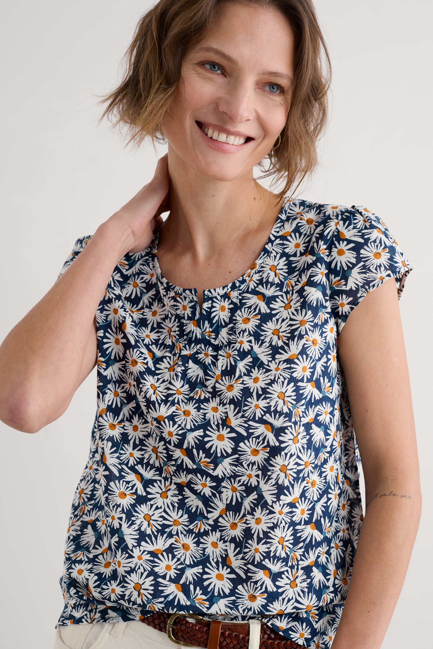 Garden Gate Cotton Top