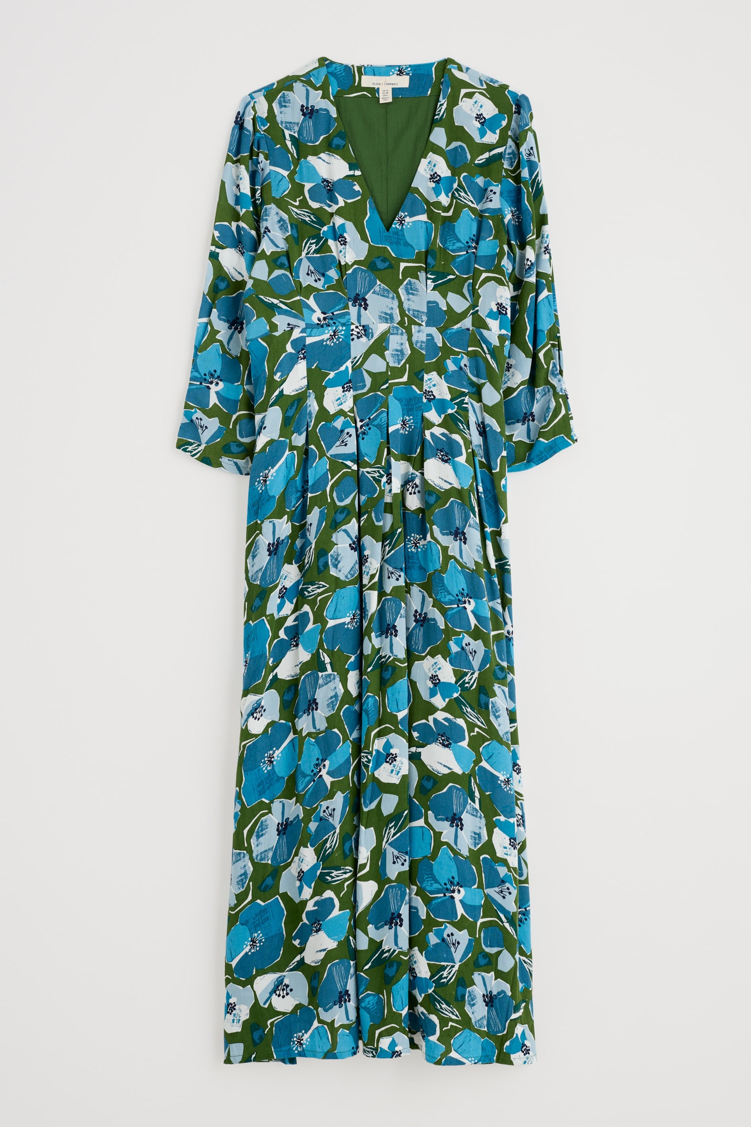 Etta Printed Above-Ankle Dress