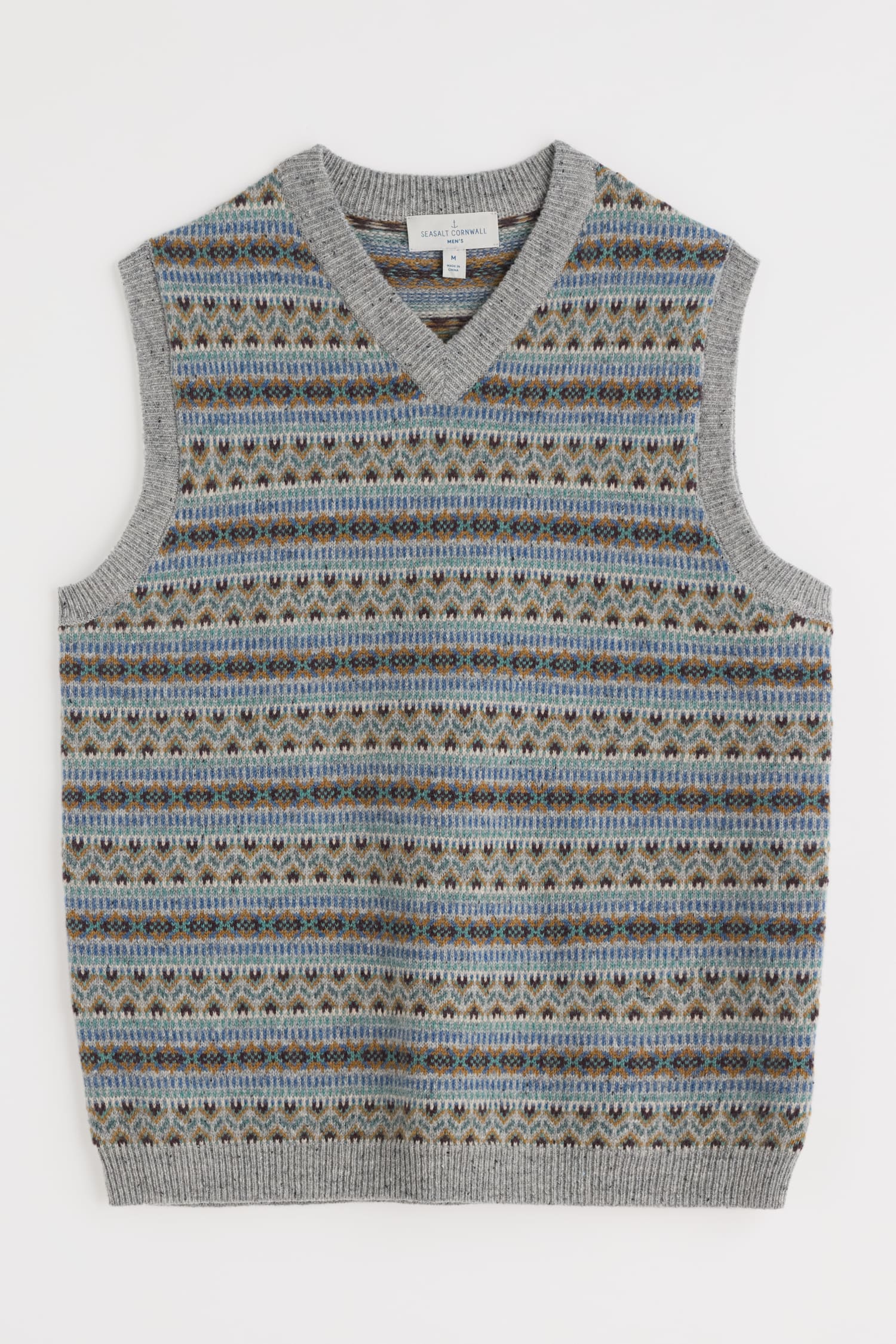 Men's Fair Isle Walt Vest