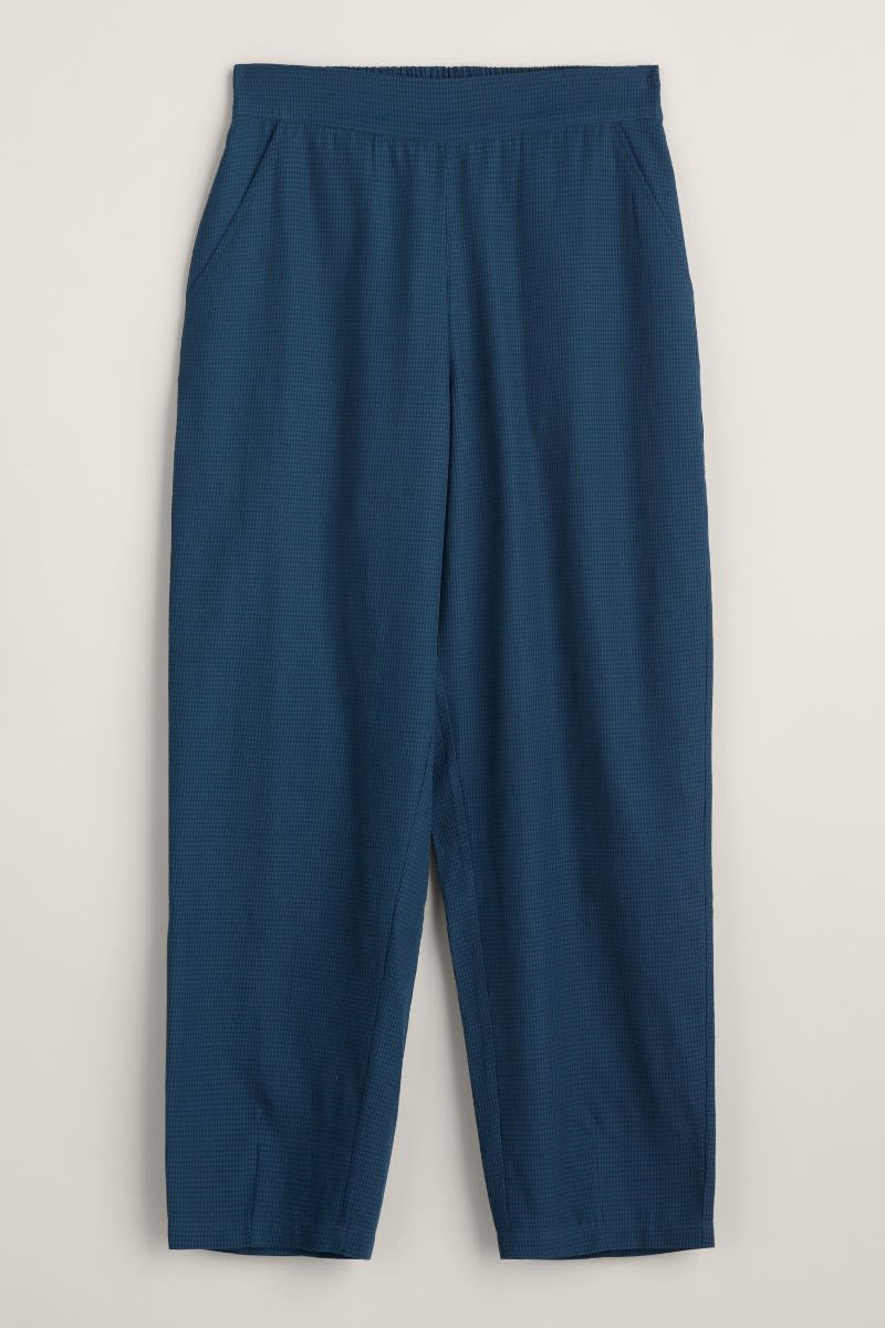 Vow Cave Tapered Trousers in GOTS-Certified Organic Cotton