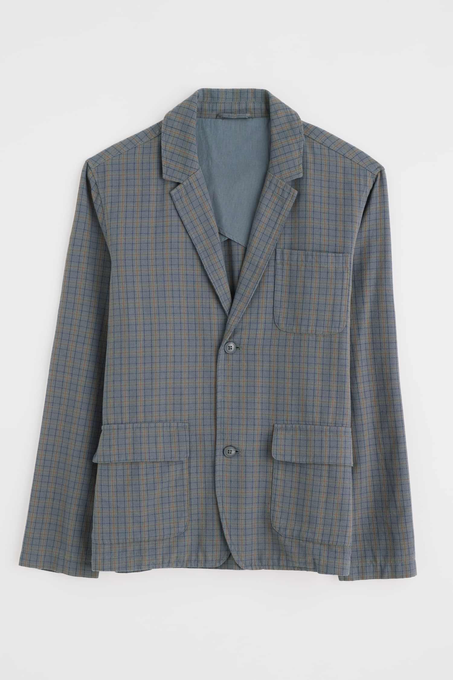 Men's Farrier Organic Cotton Check Blazer