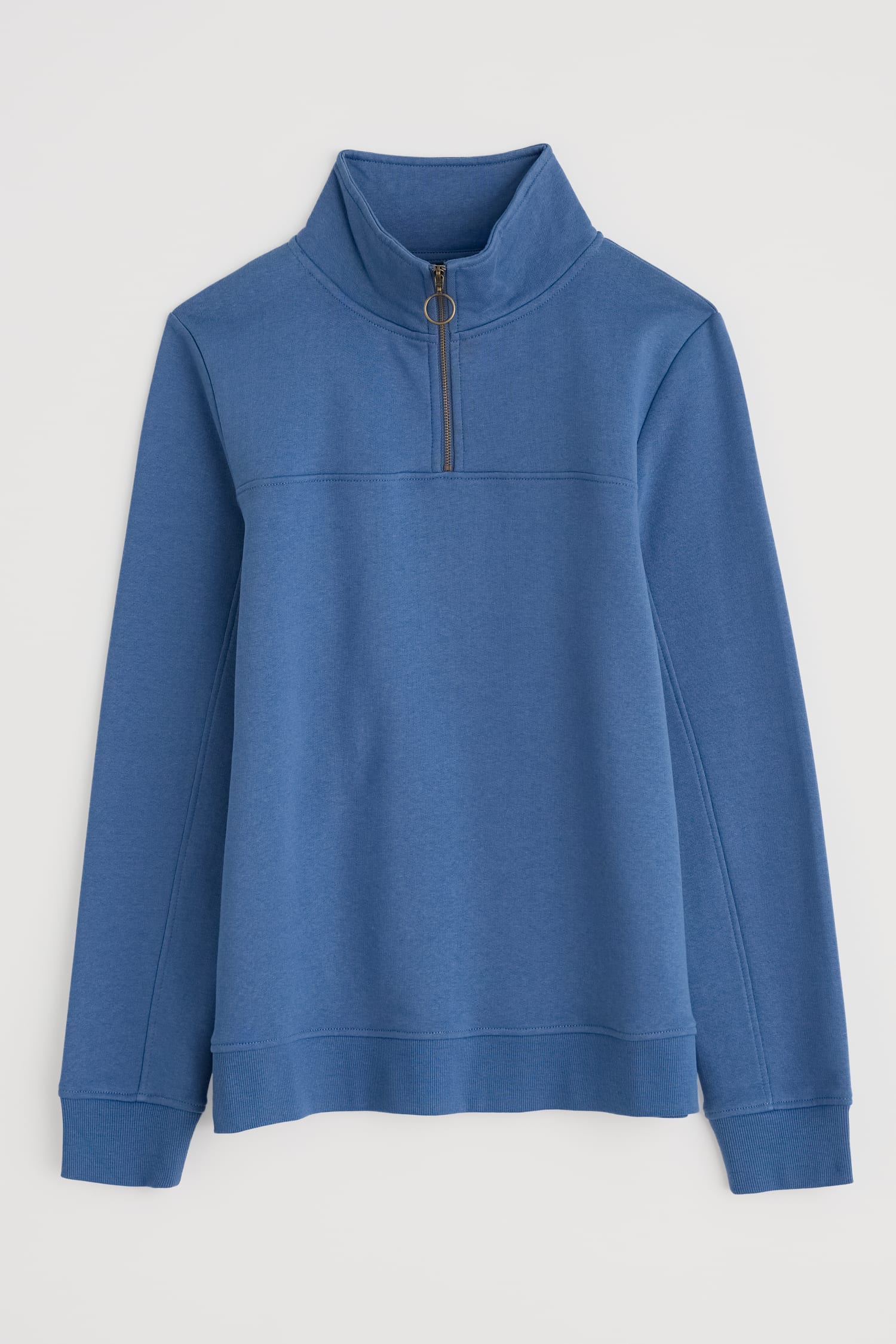 Navigation Jersey Quarter Zip Sweatshirt