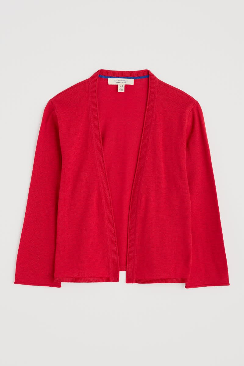 Vanessa Knitted Cardigan in GOTS-Certified Organic Cotton