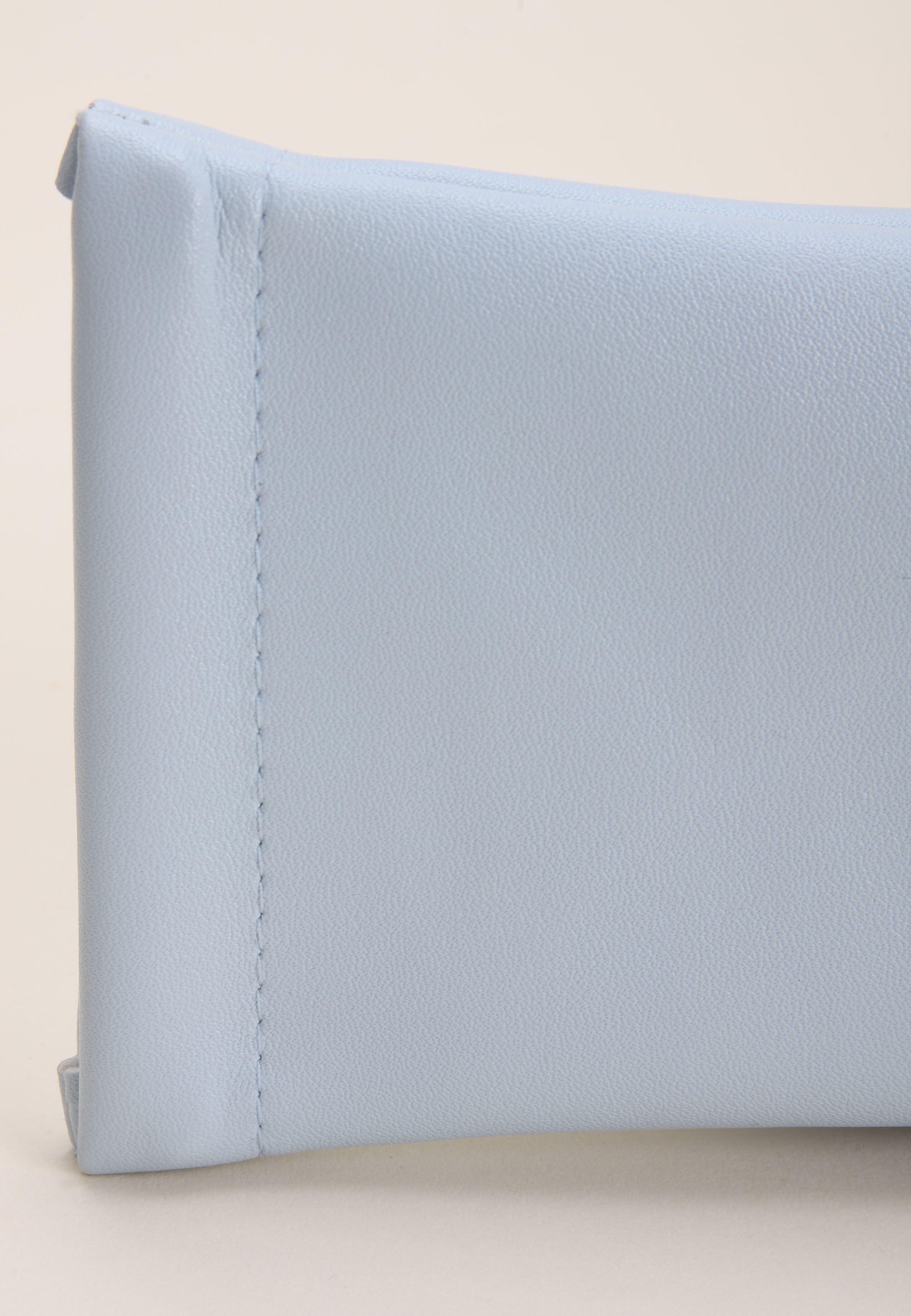 Womens Blue Plain Sunglasses Case