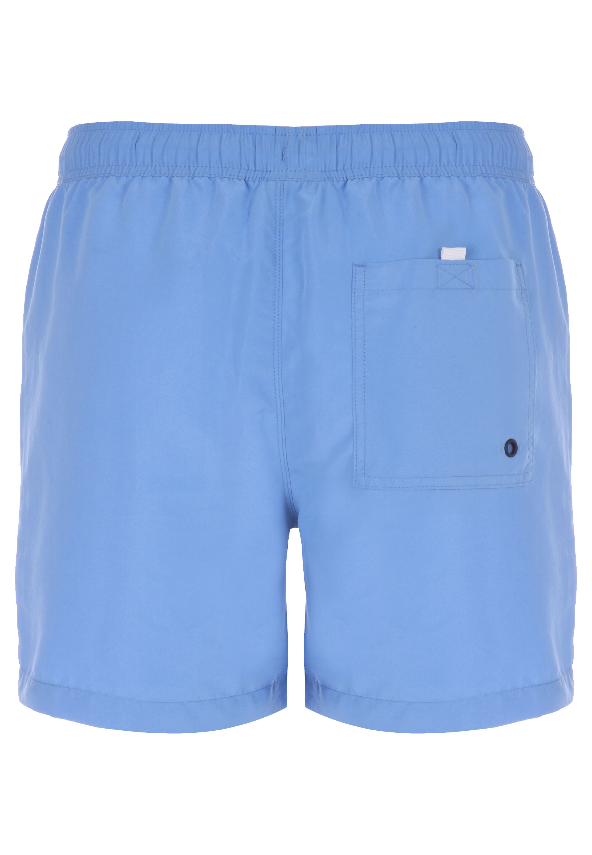 Mens Blue Plain Swim Shorts