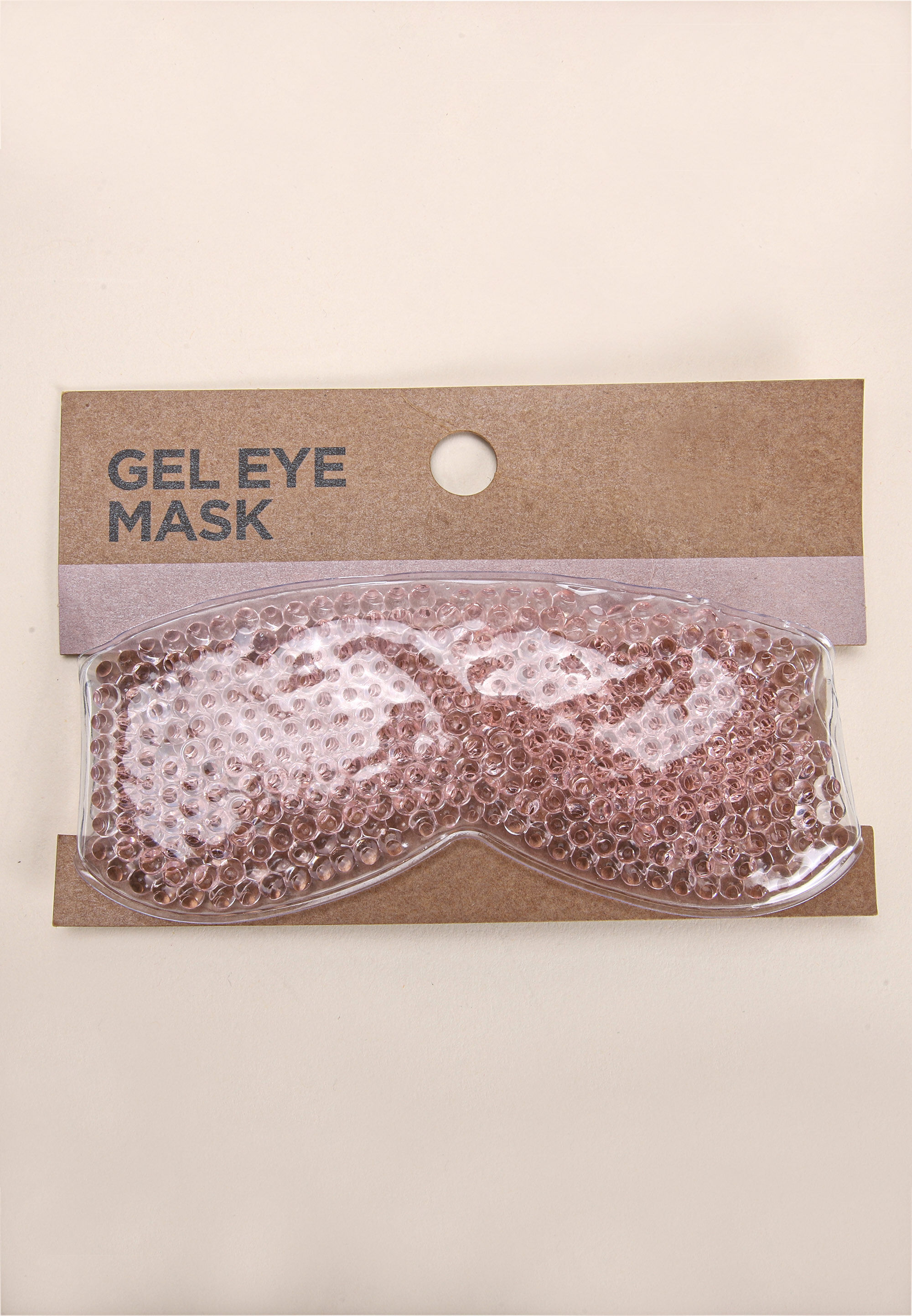 Womens Pink Cooling Gel Eye Mask
