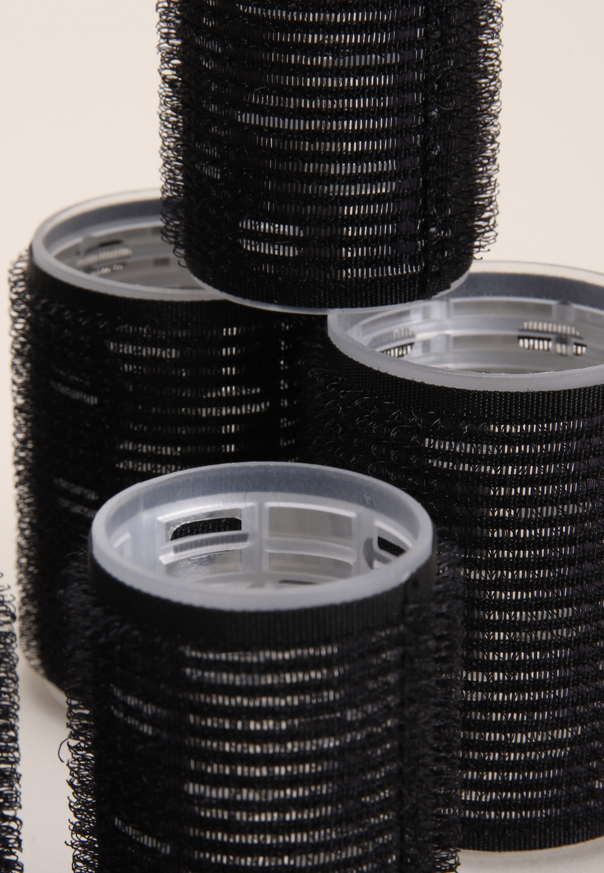 Womens 8pk Black Hair Rollers