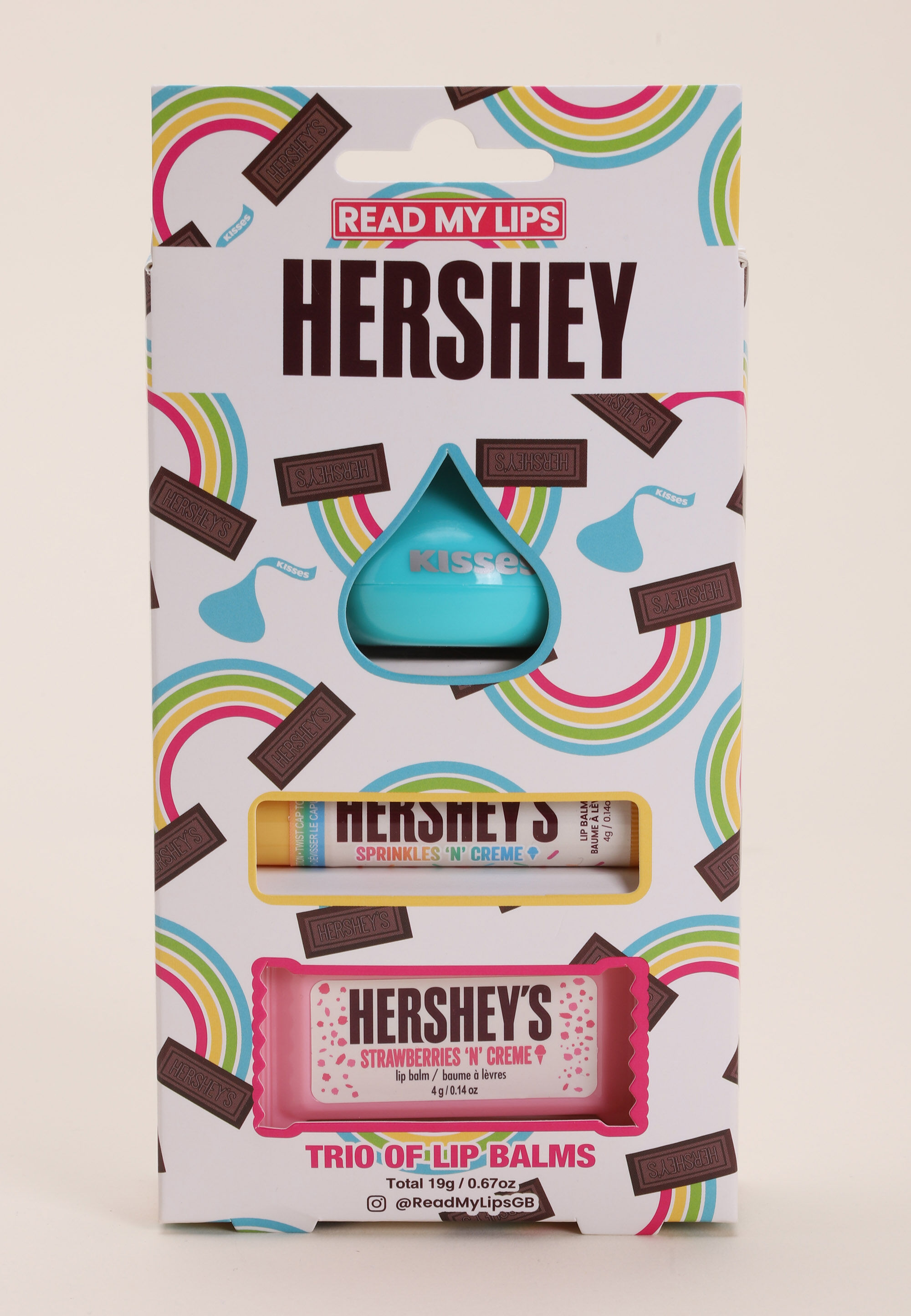Womens 3pk Hersheys Lip Balms