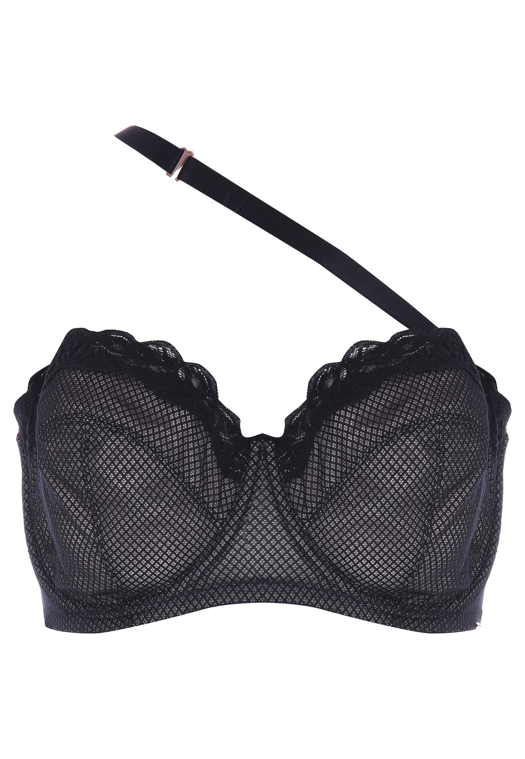 Dorina Womens DD+ Black Non Padded Addison Bra