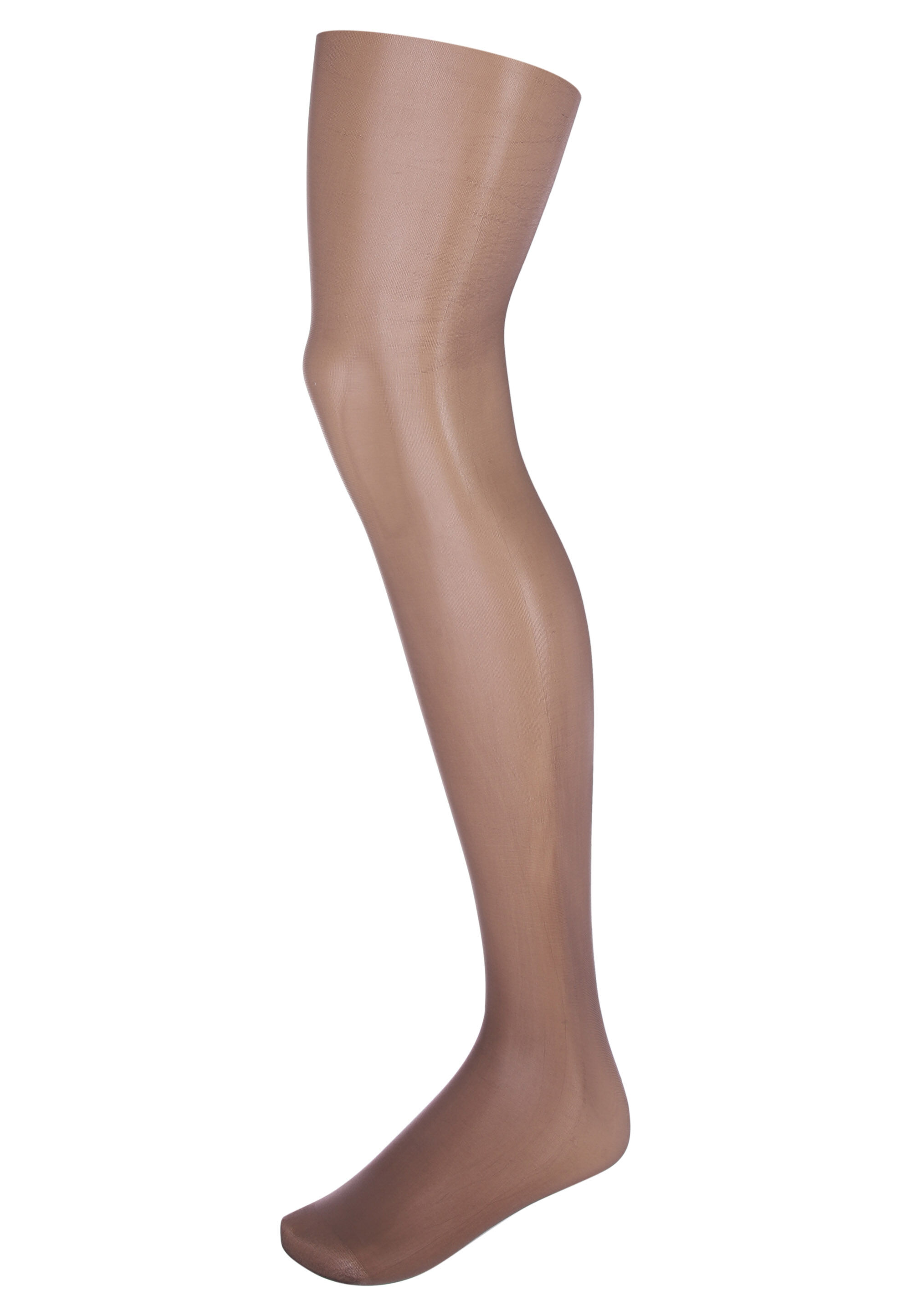 Womens 1pk Plain Black 10 Denier Luxury Glossy Tights