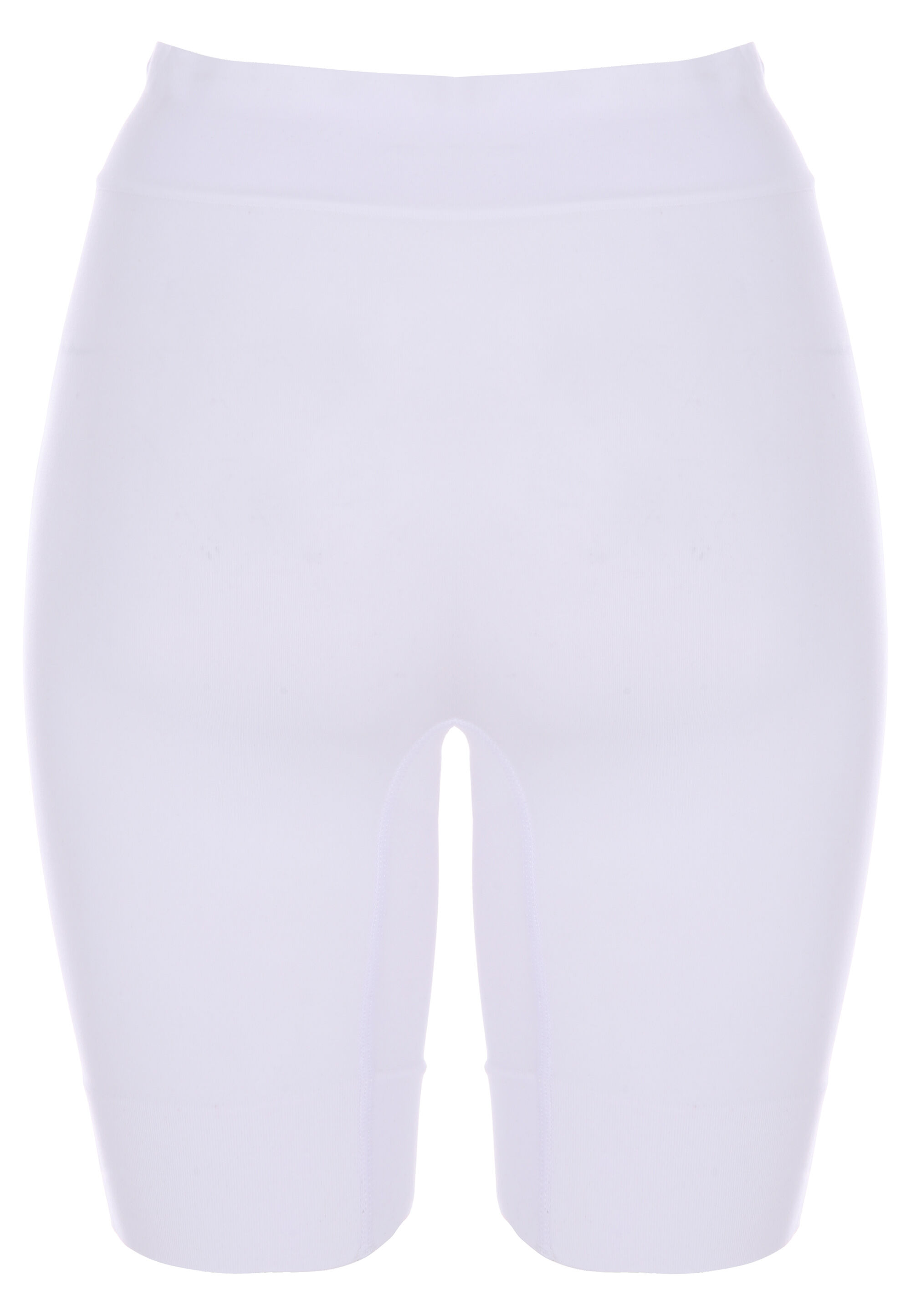 Womens White Anti Rub Cycling Shorts