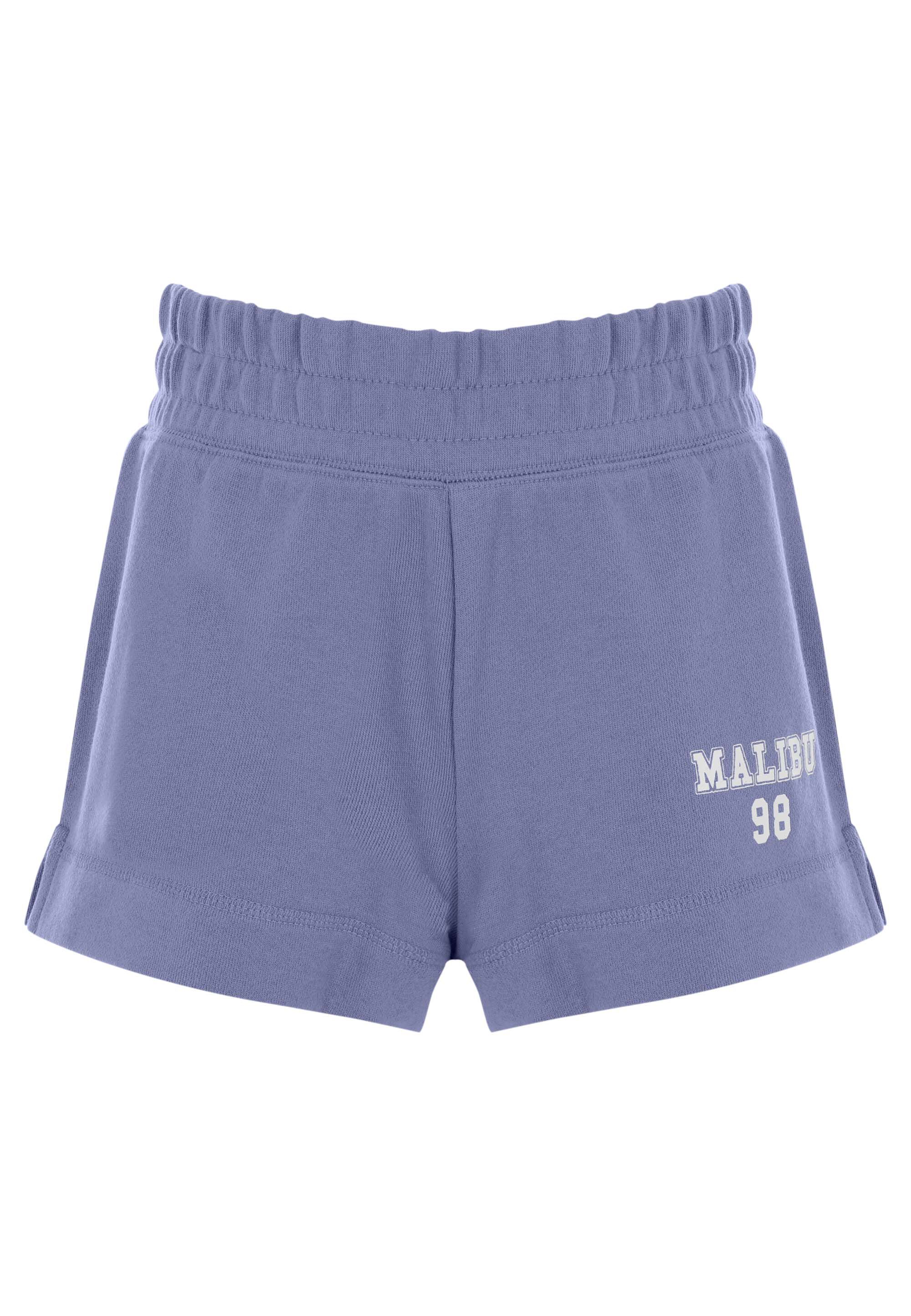 Older Girls Blue Malibu 98 Sweat Shorts