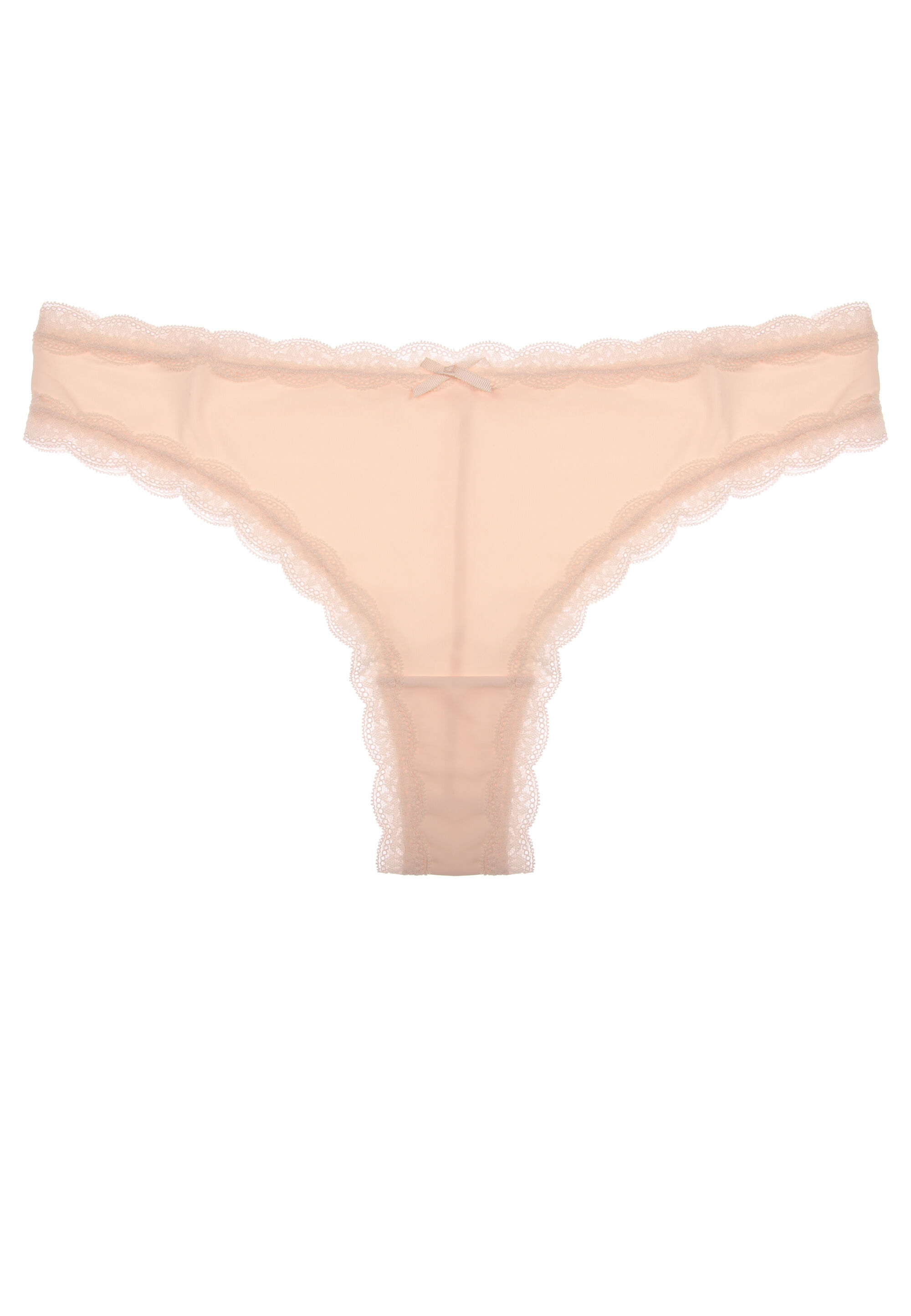 Womens Nude Plain Brazilian Briefs
