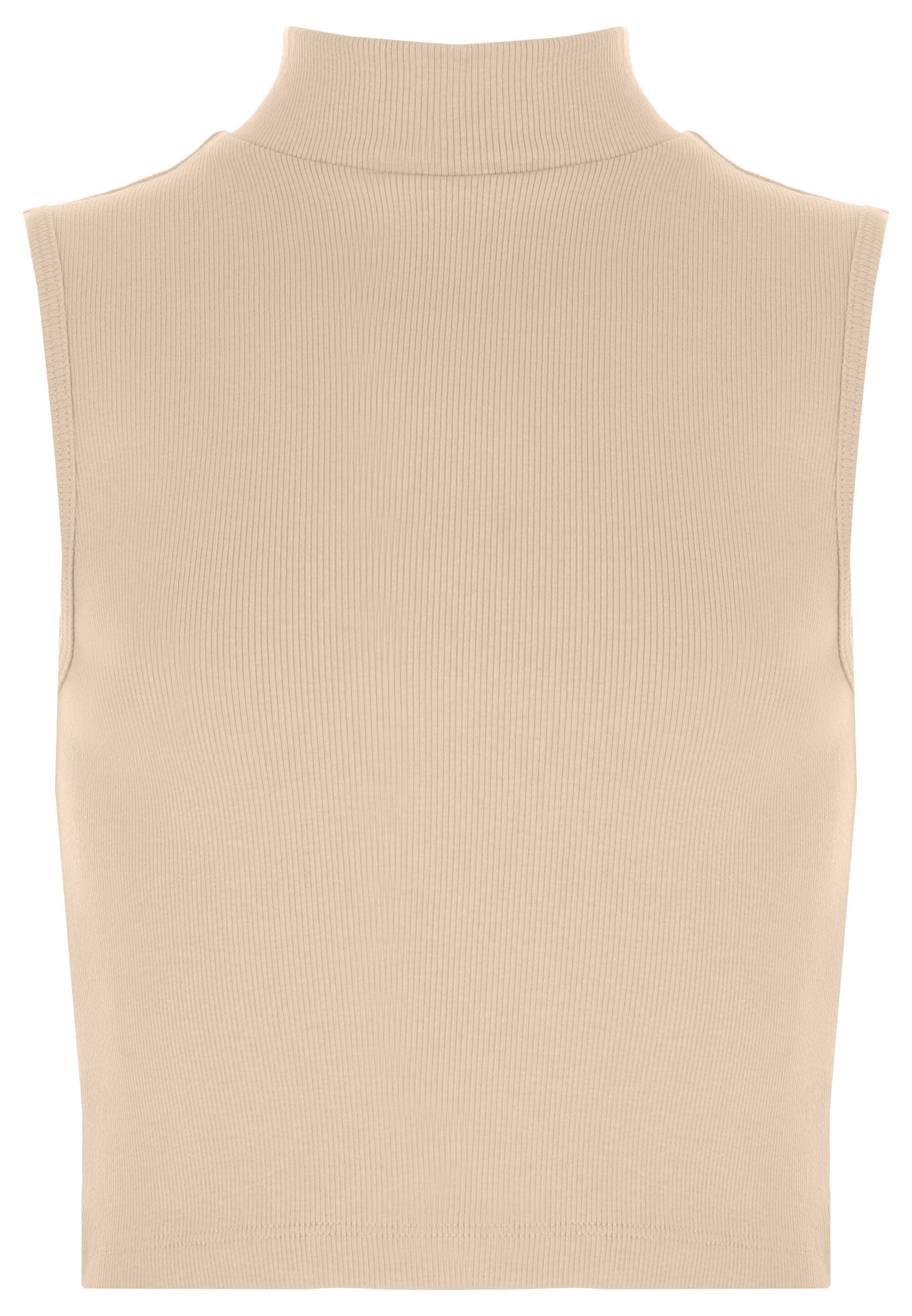 Older Girls Stone Turtle Neck Top