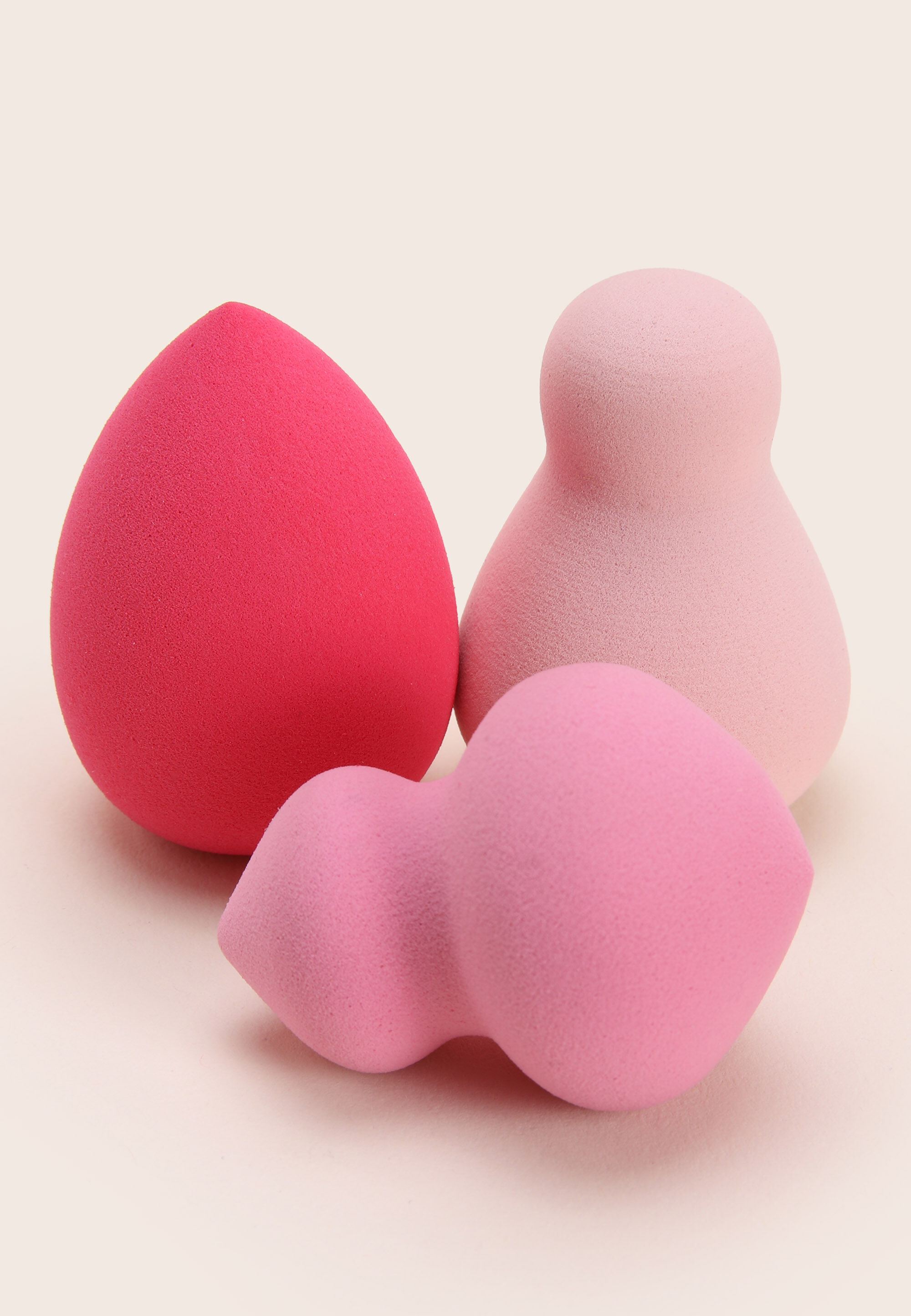Womens 3pk Pink Blending Sponges