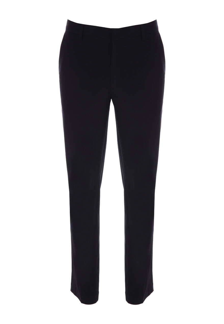 Mens Black Slim Leg Fit Trousers