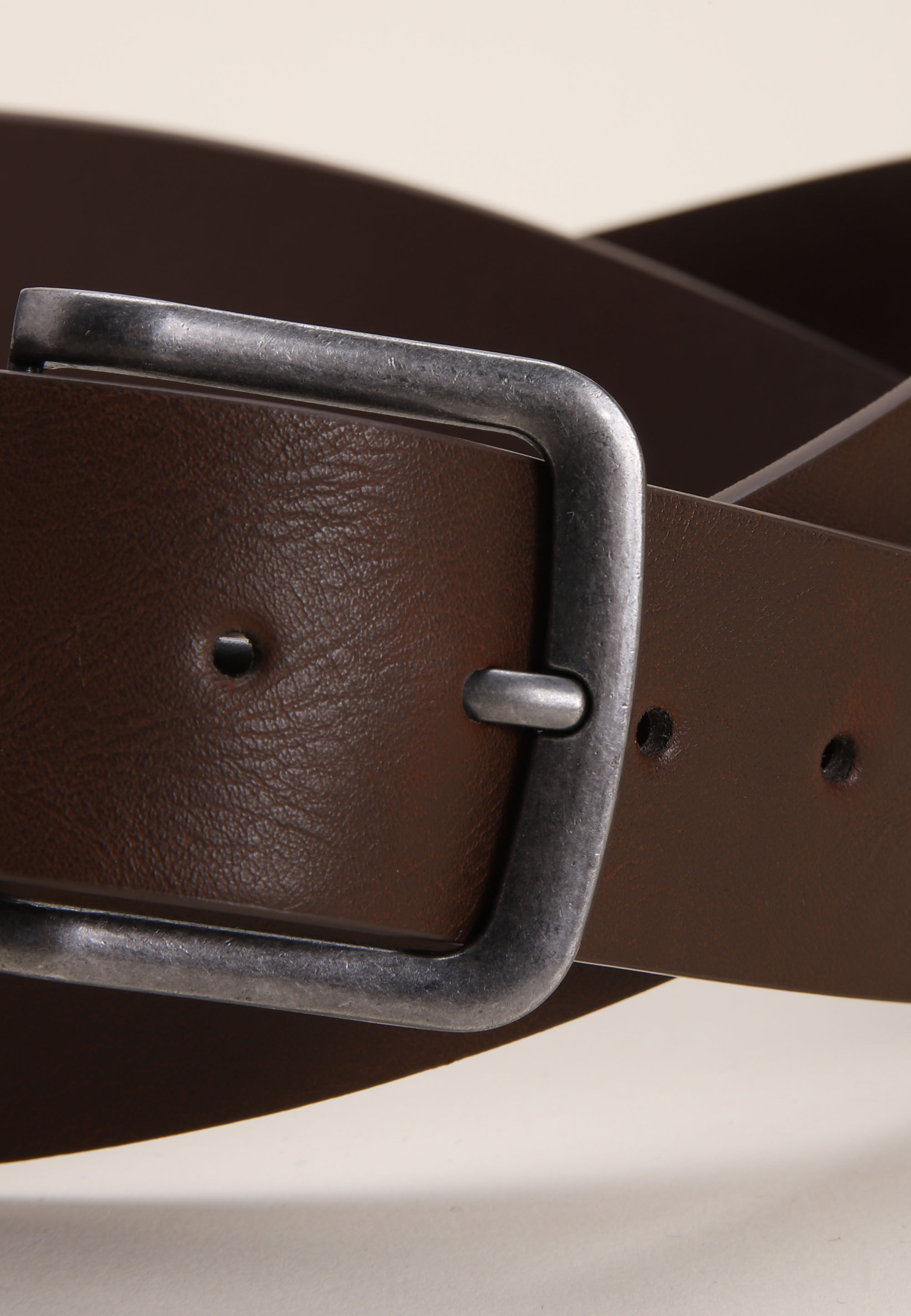 Mens Brown Casual Jean Belt