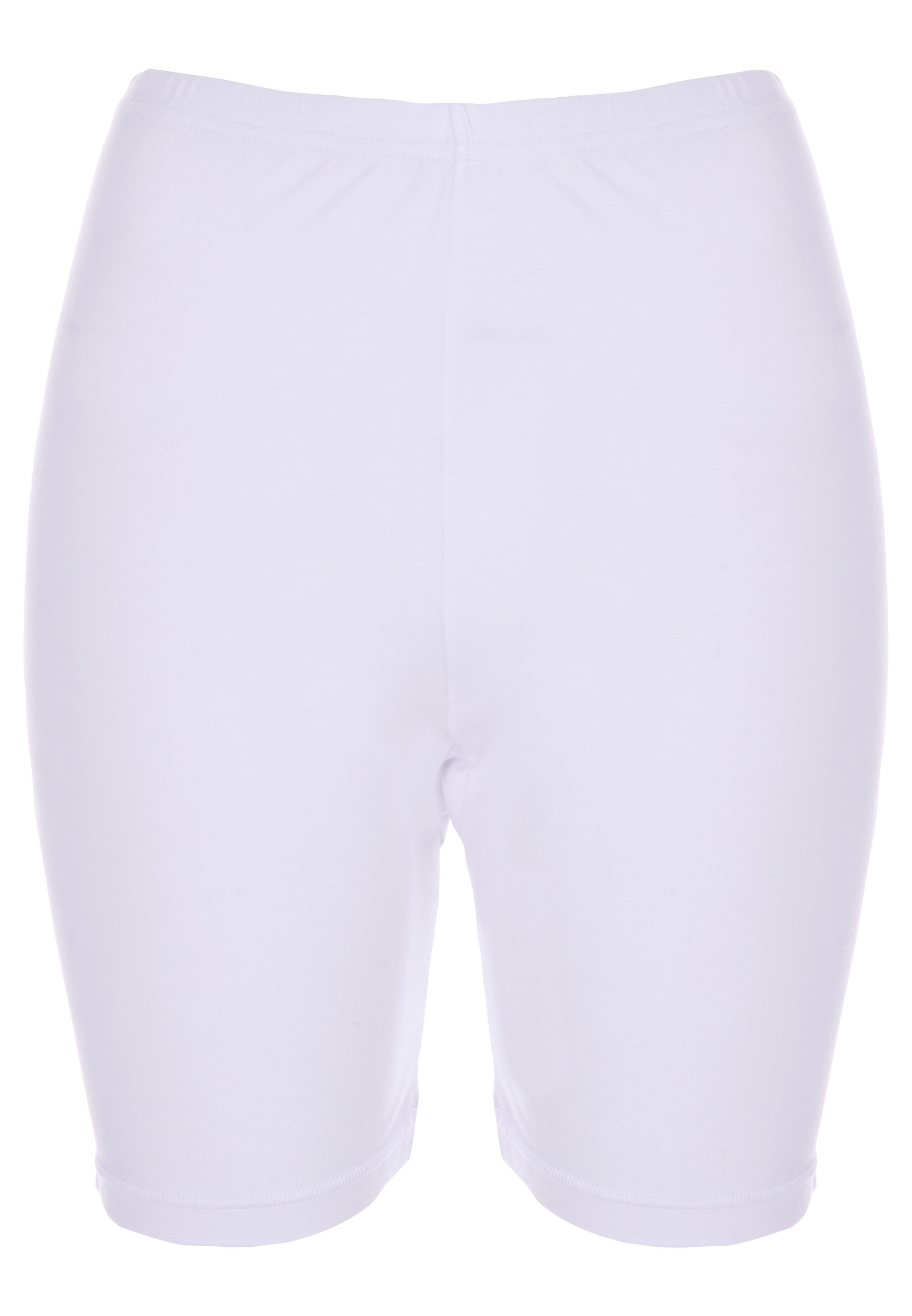 Womens White Cycling Shorts