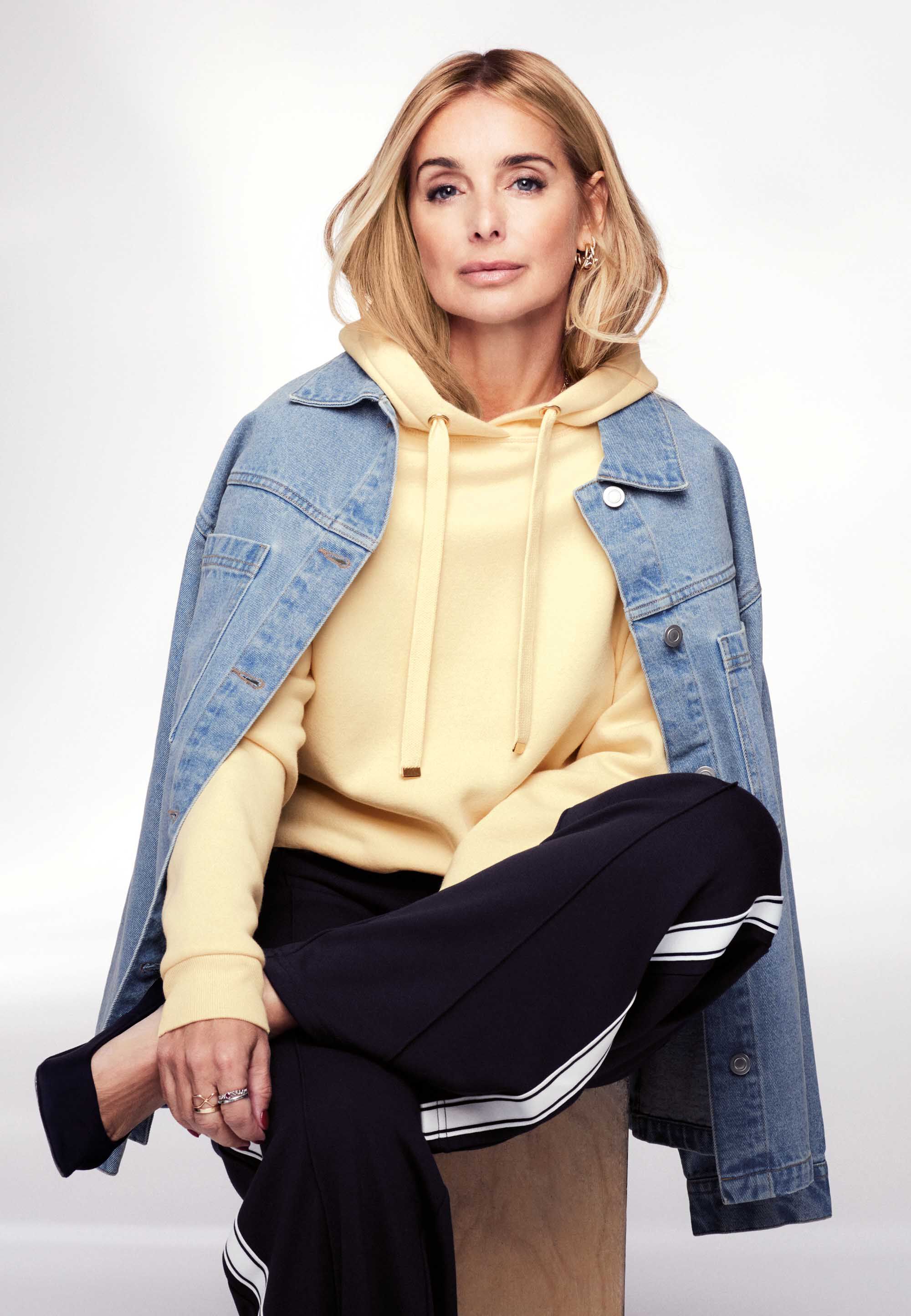 Womens Blue Plain Denim Shirt Jacket