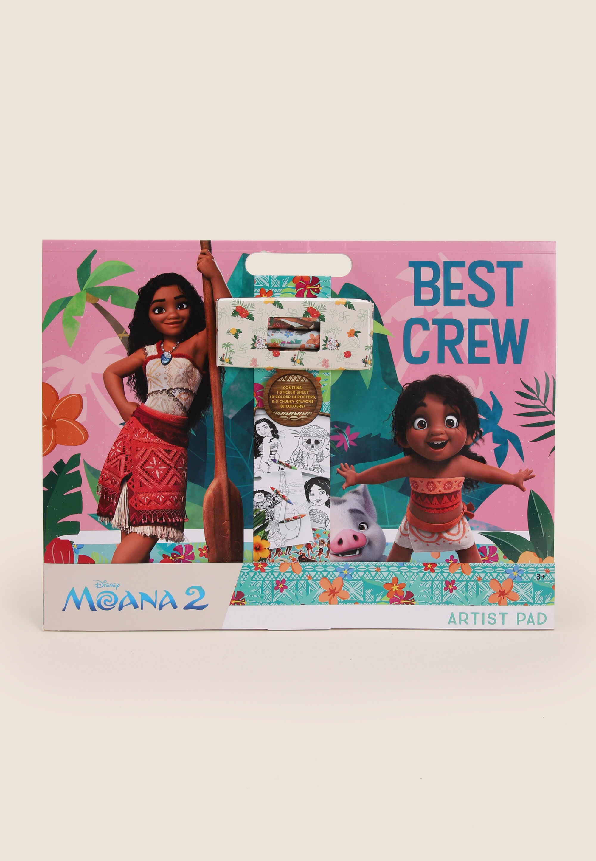 Kids Disney Moana 2 Artist Colouring Pad