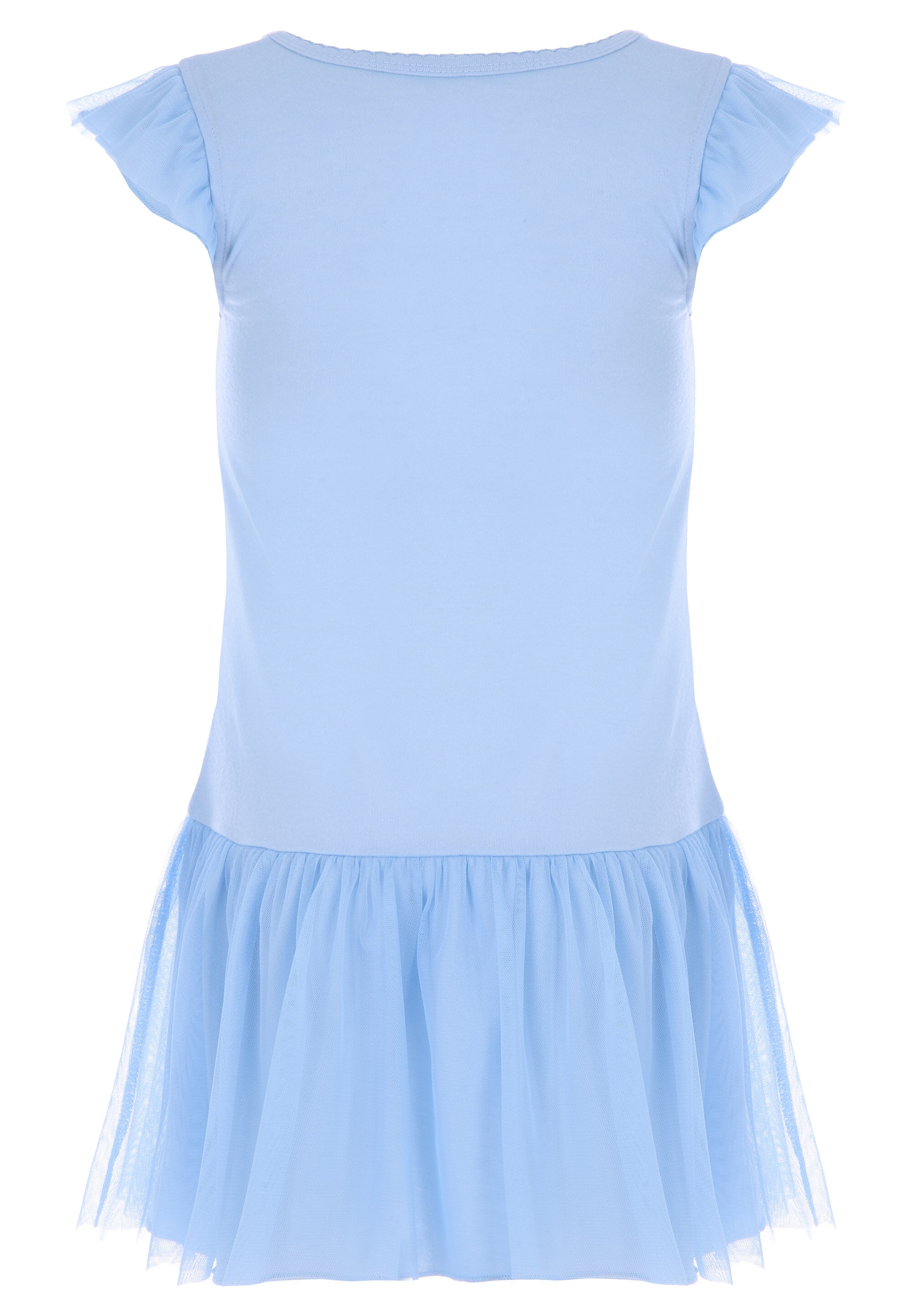 Younger Girls Blue Unicorn Tutu Night Dresses
