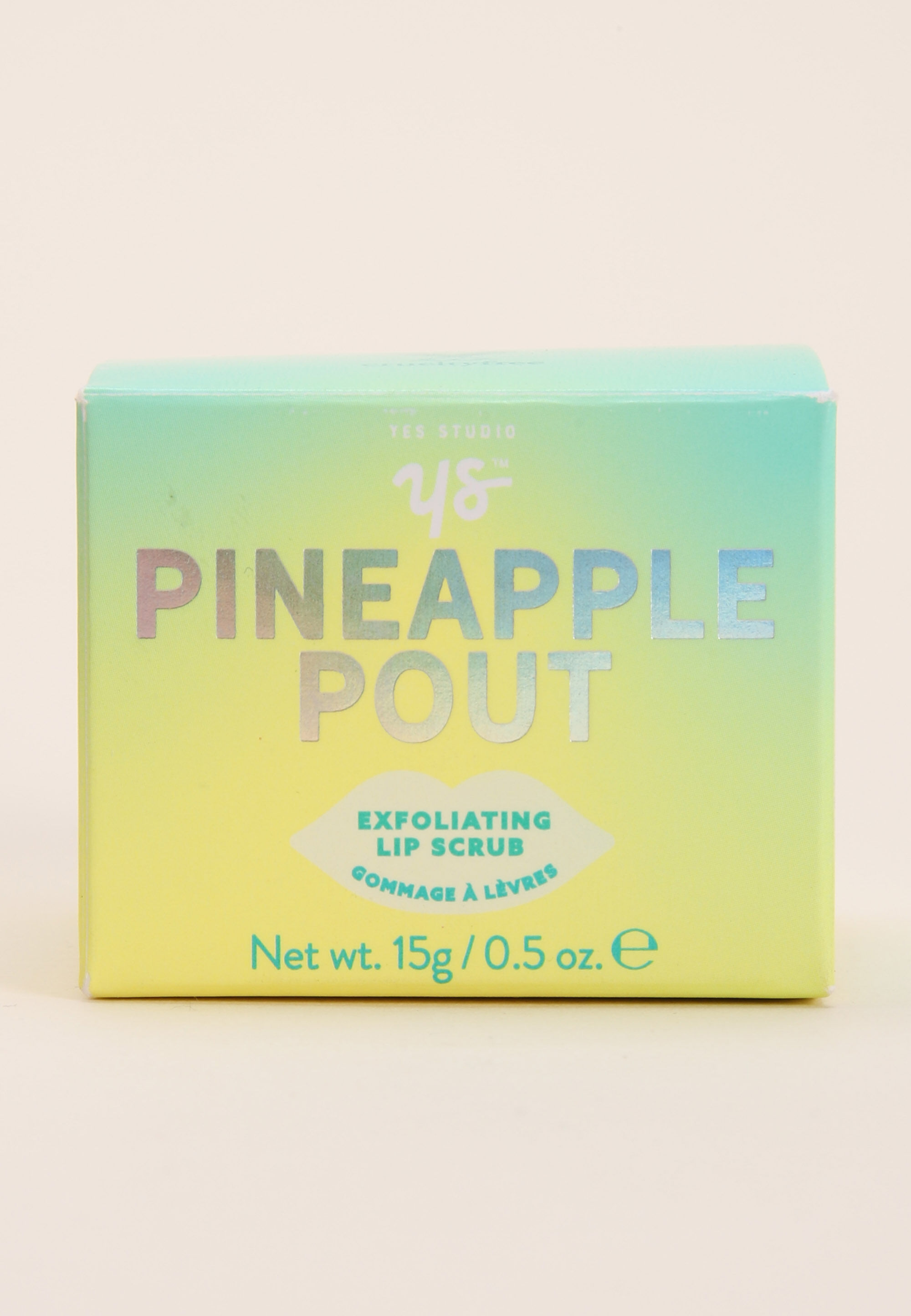 Womens Pineapple Pout Lip Scrub