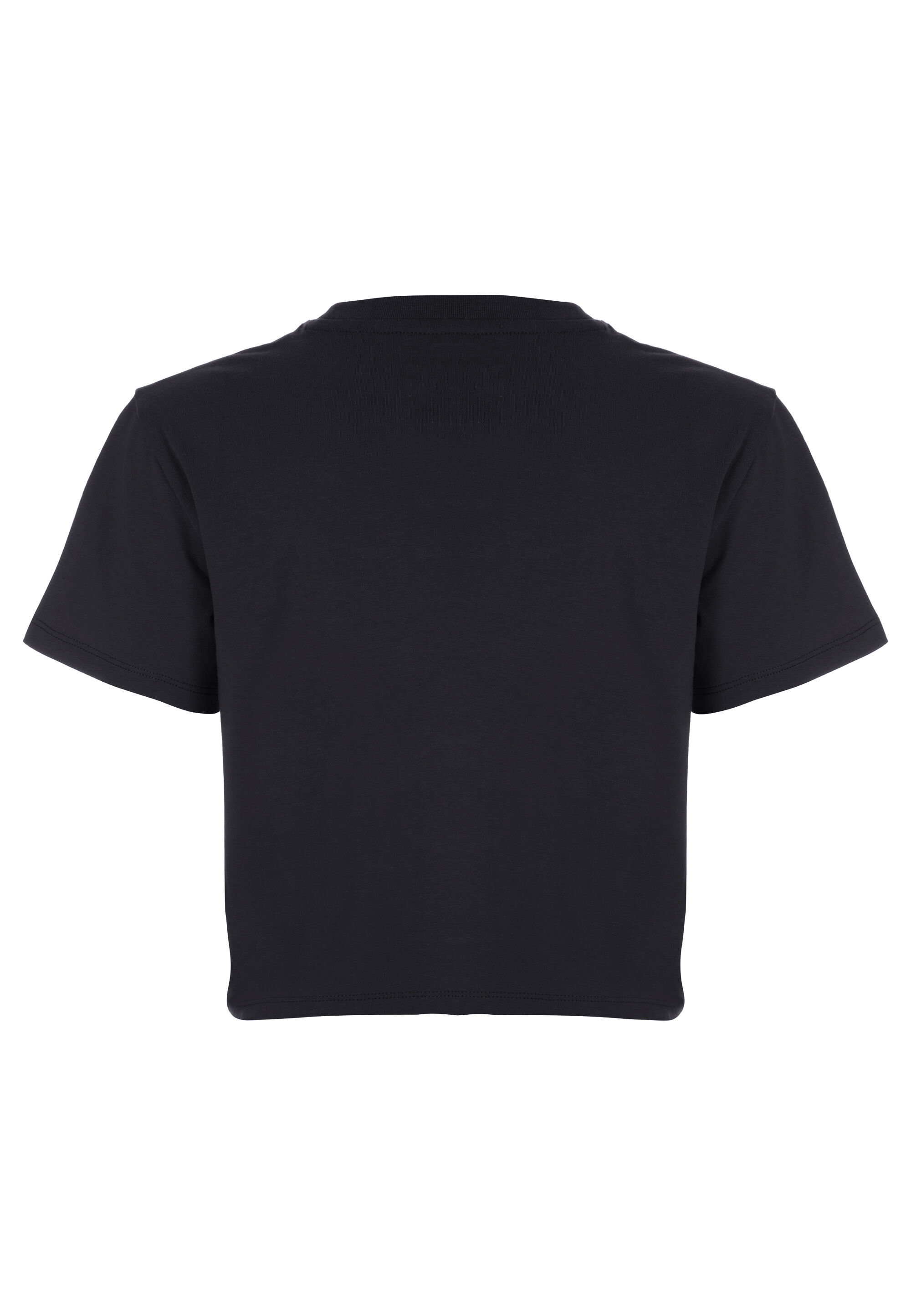 Older Girl Black Boxy T-Shirt
