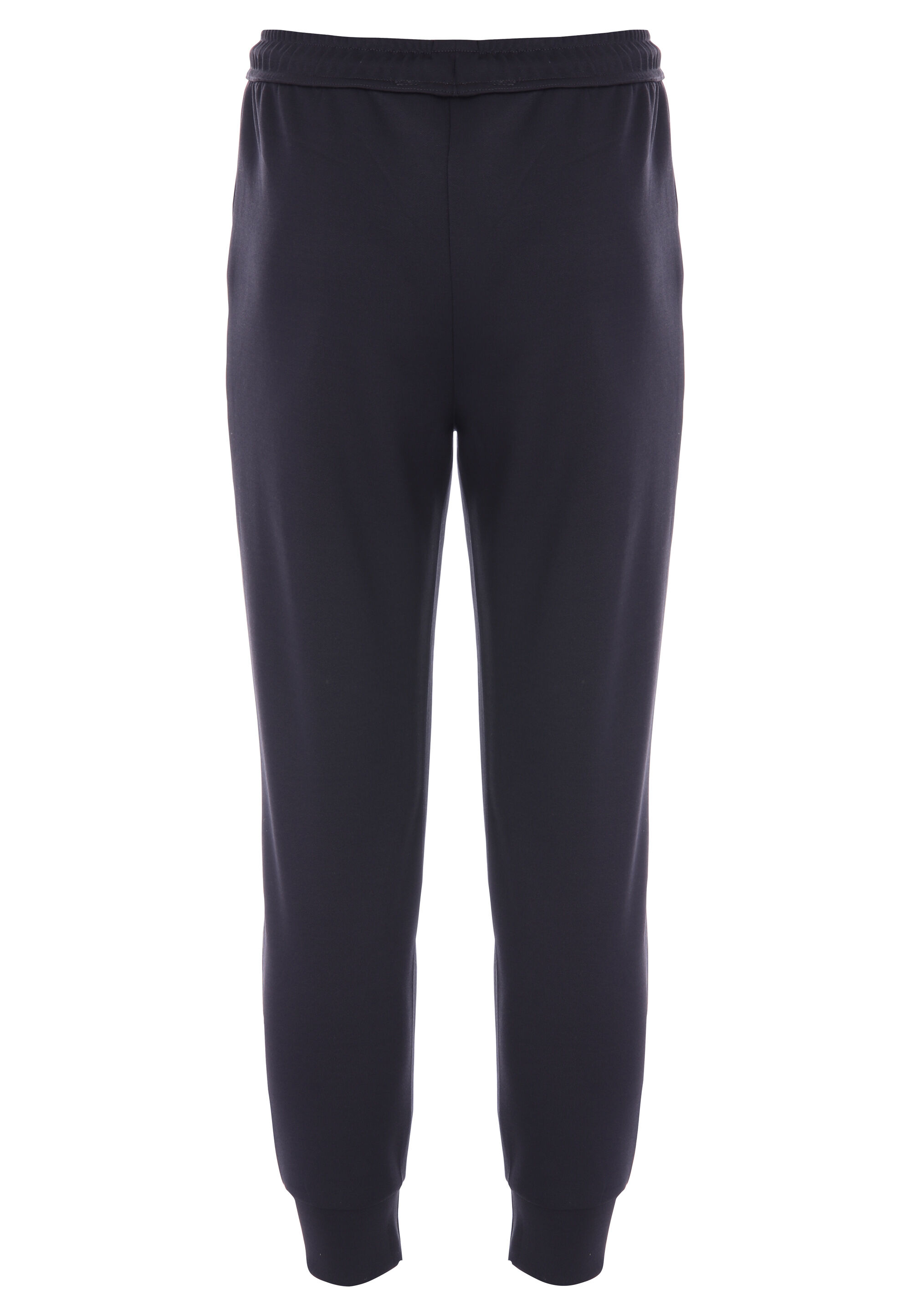 Older Boys Plain Charcoal Tricot Joggers