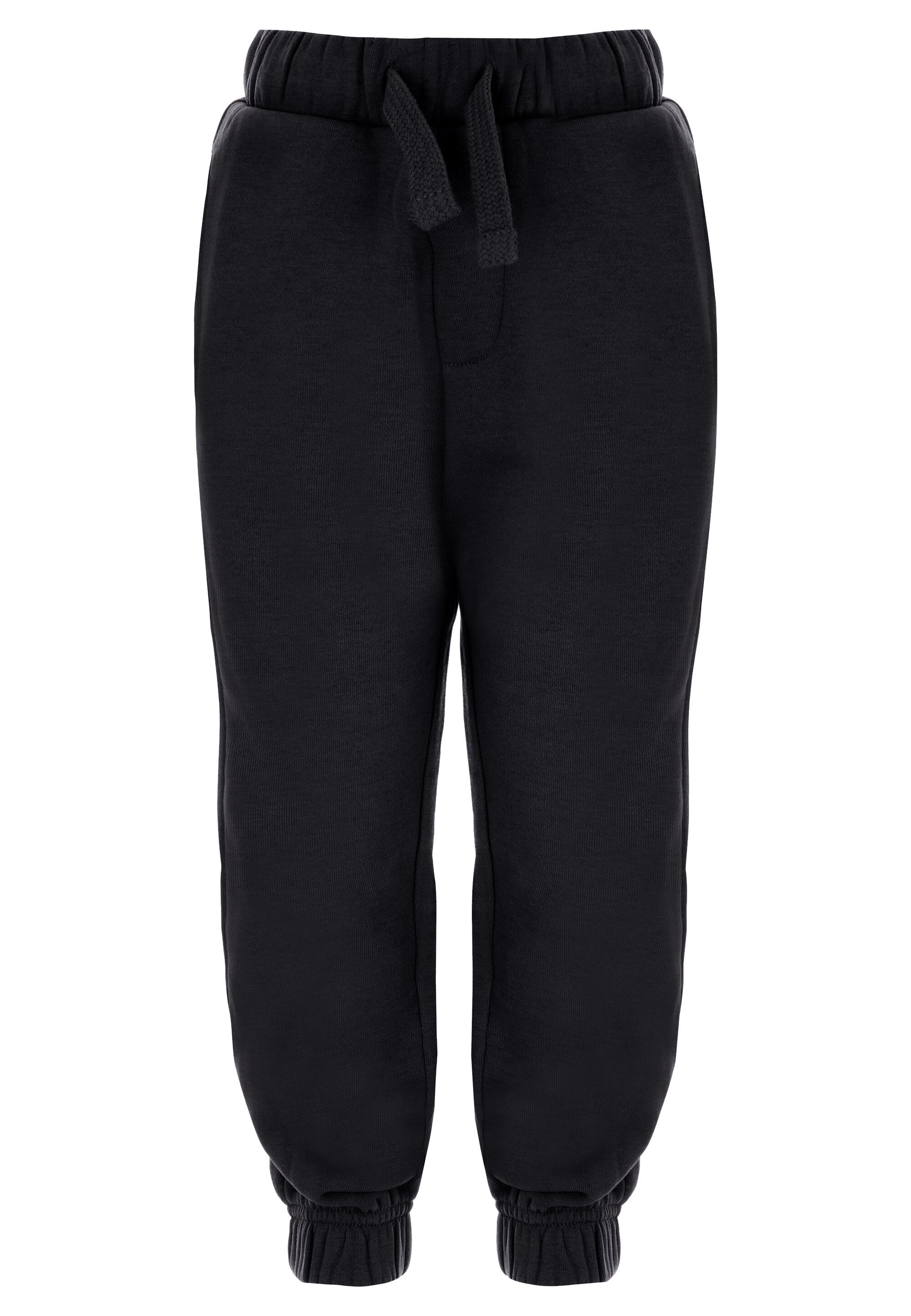 Younger Boys Black Joggers