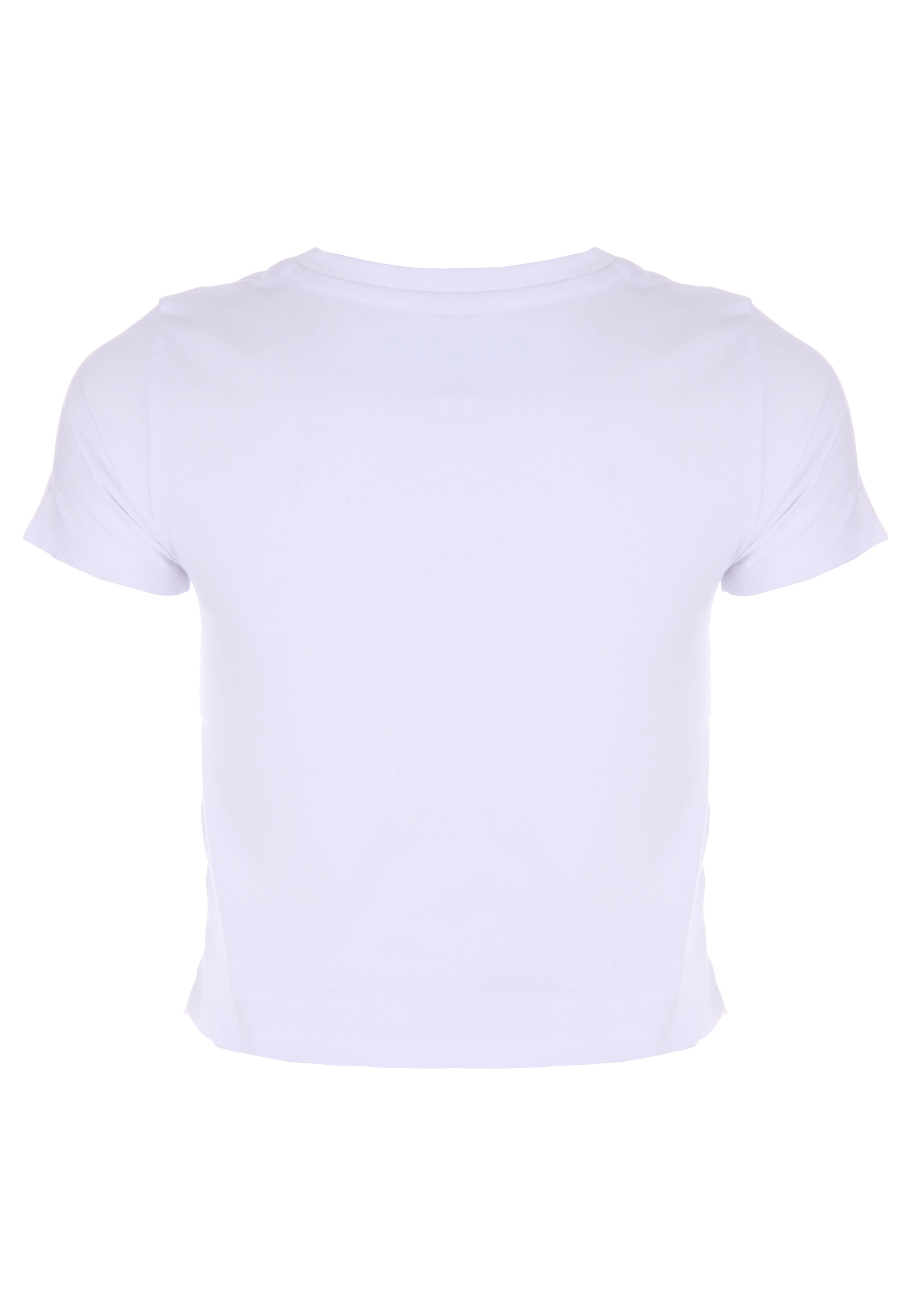 Older Girl White Ruched Top