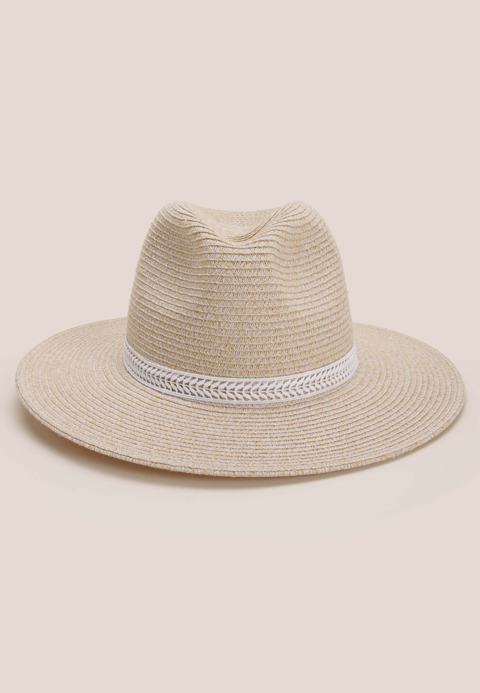Womens Natural Packable Panama Hat
