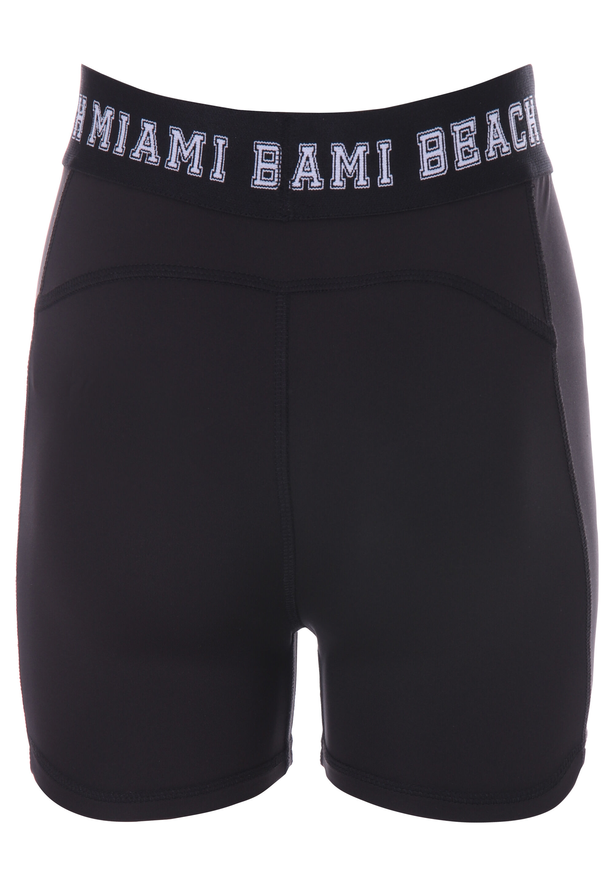 Older Girls Black Miami Active Shorts