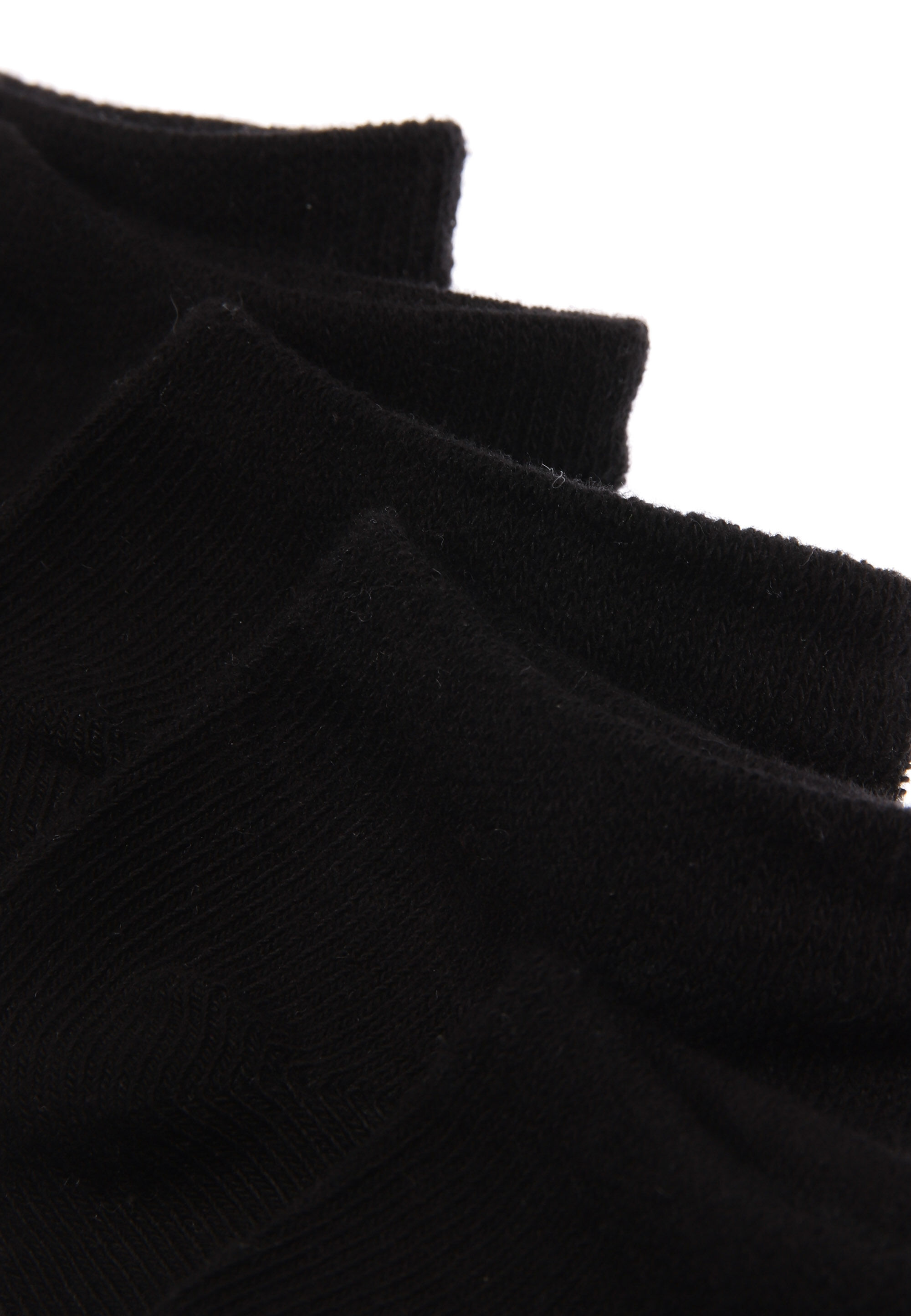 Boys 5pk Black No Show Trainer Socks