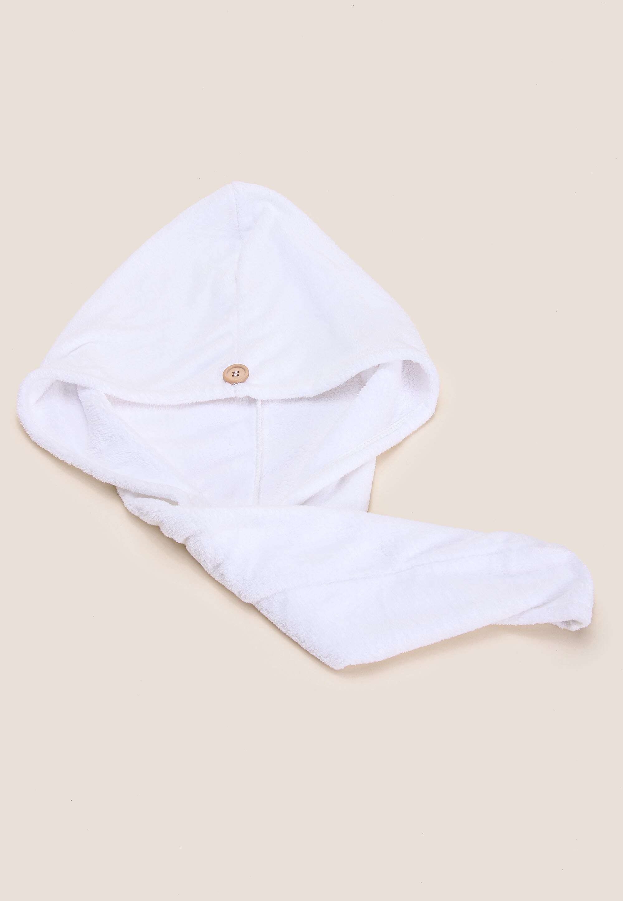 Womens White Wrap Turban