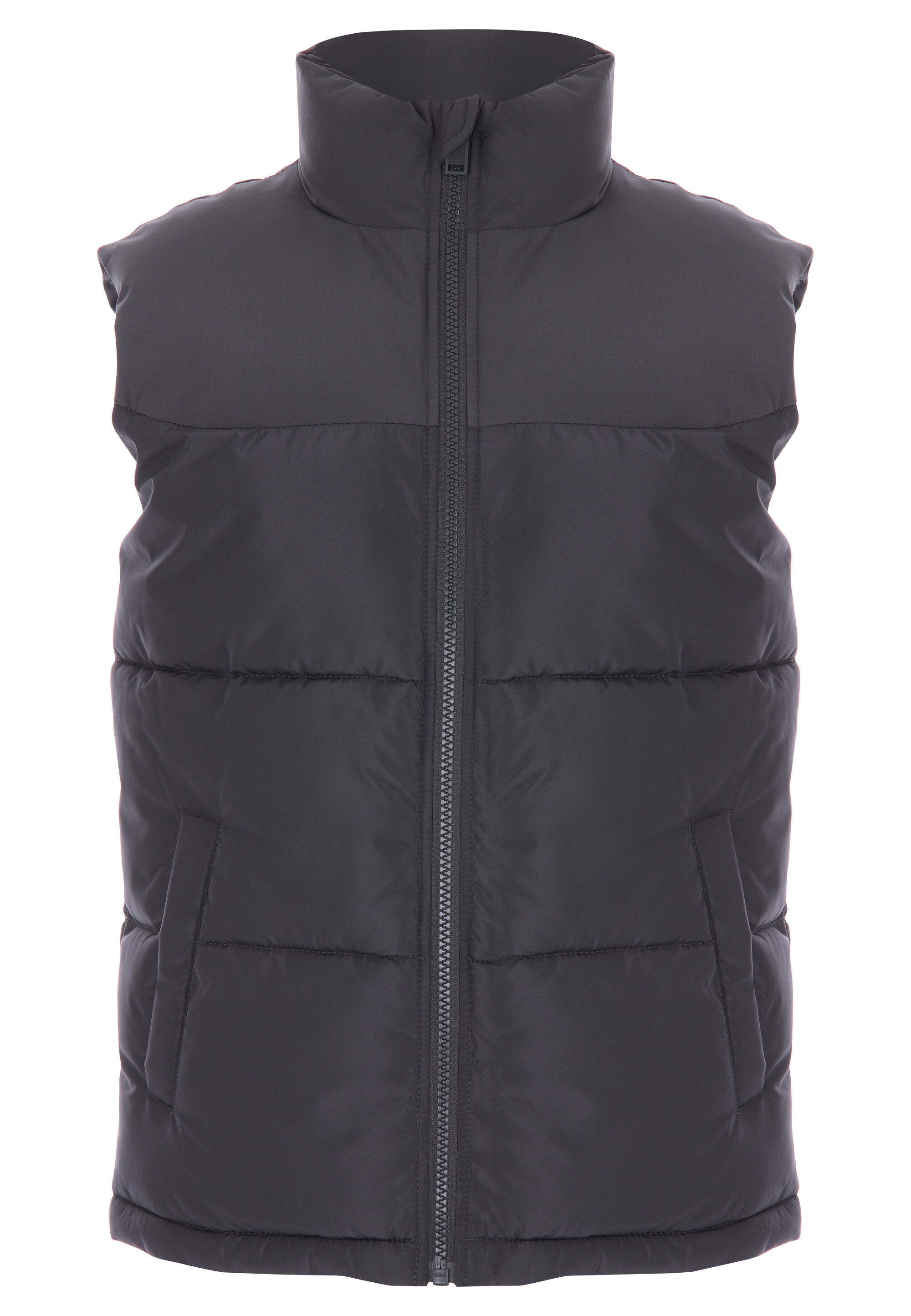 Older Boys Grey Padded Gilet