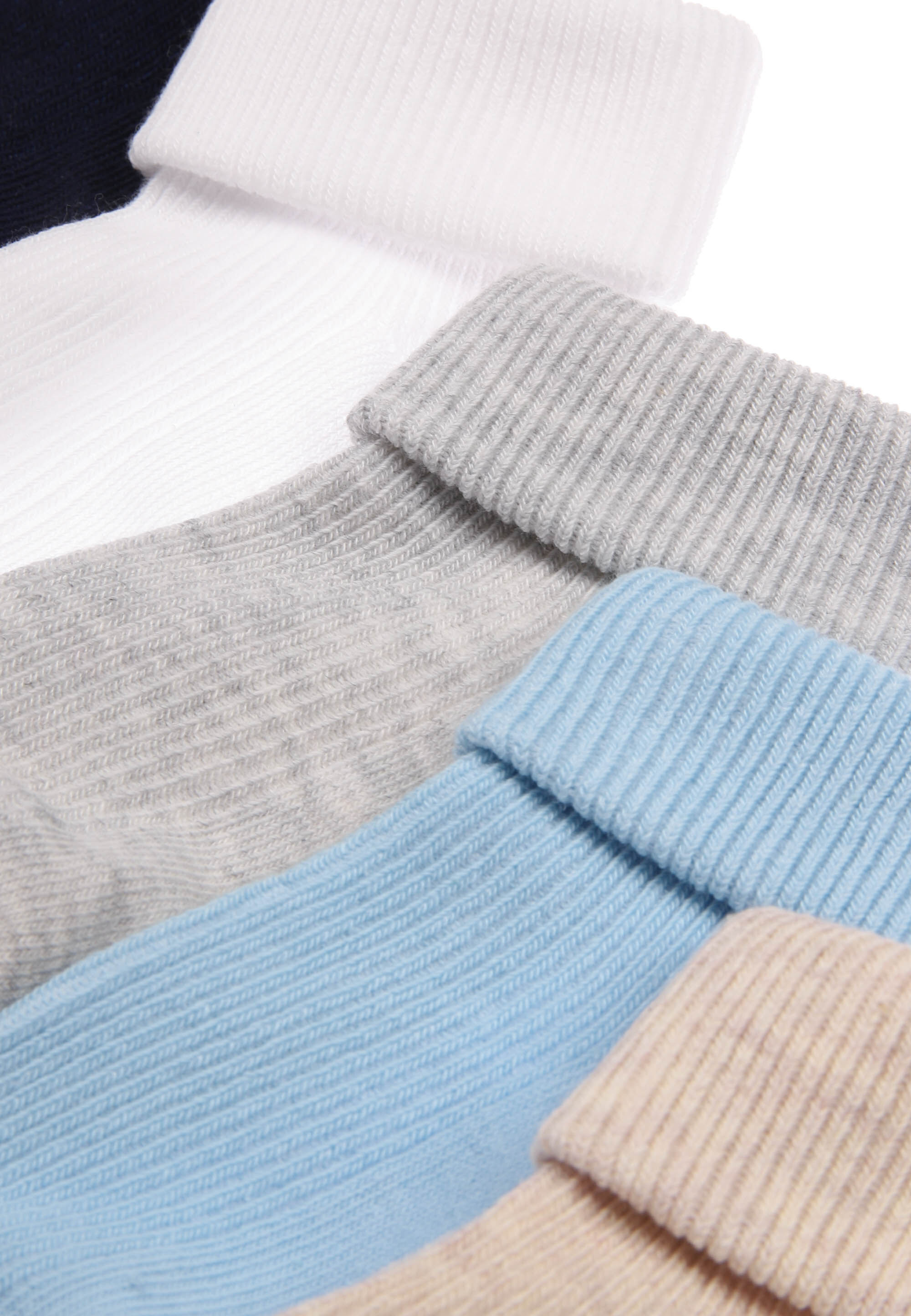 Baby Boys 5pk Light Blue Multipack Socks