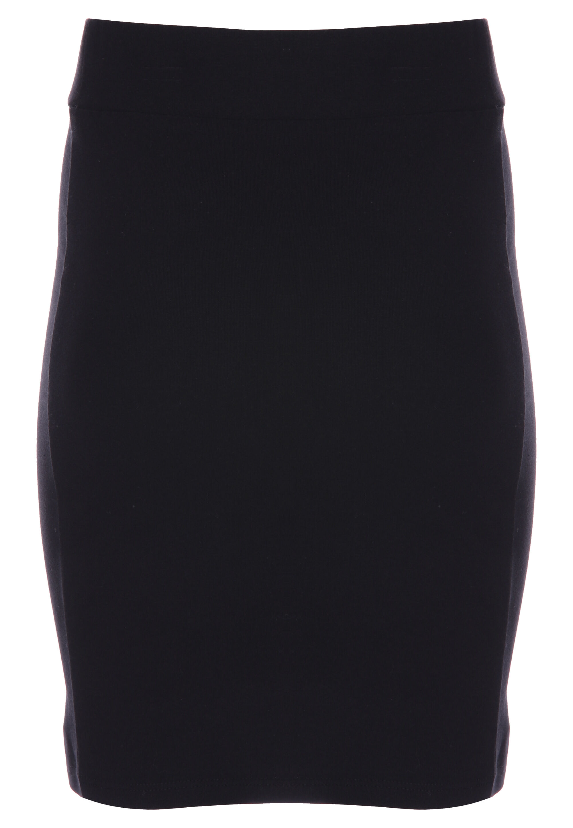 Older Girls Black Jersey Tube School Skirt