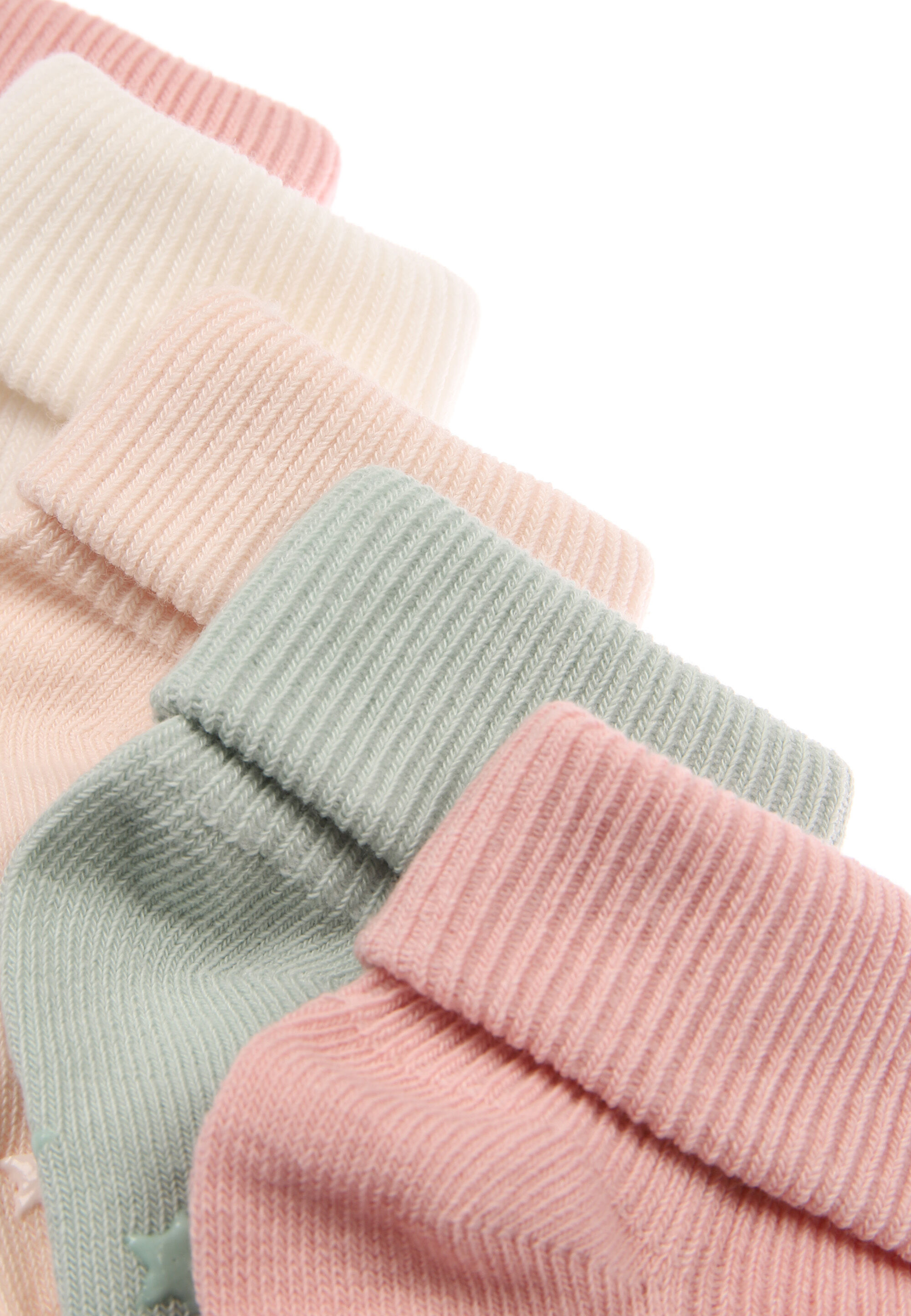 Baby Girl 5pk Pink Multipack Socks