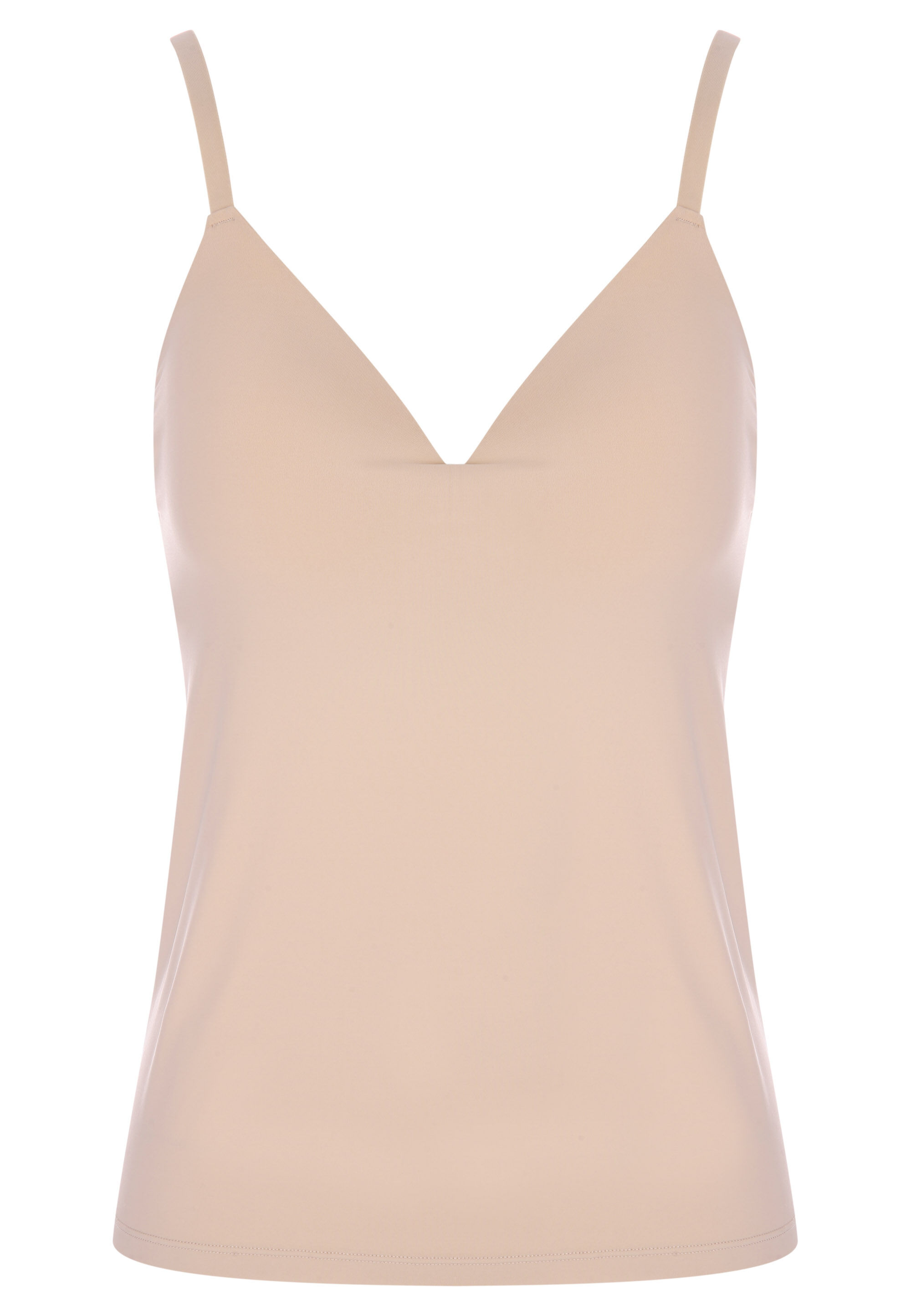 Womens Nude Bust Shelf Cami Vest