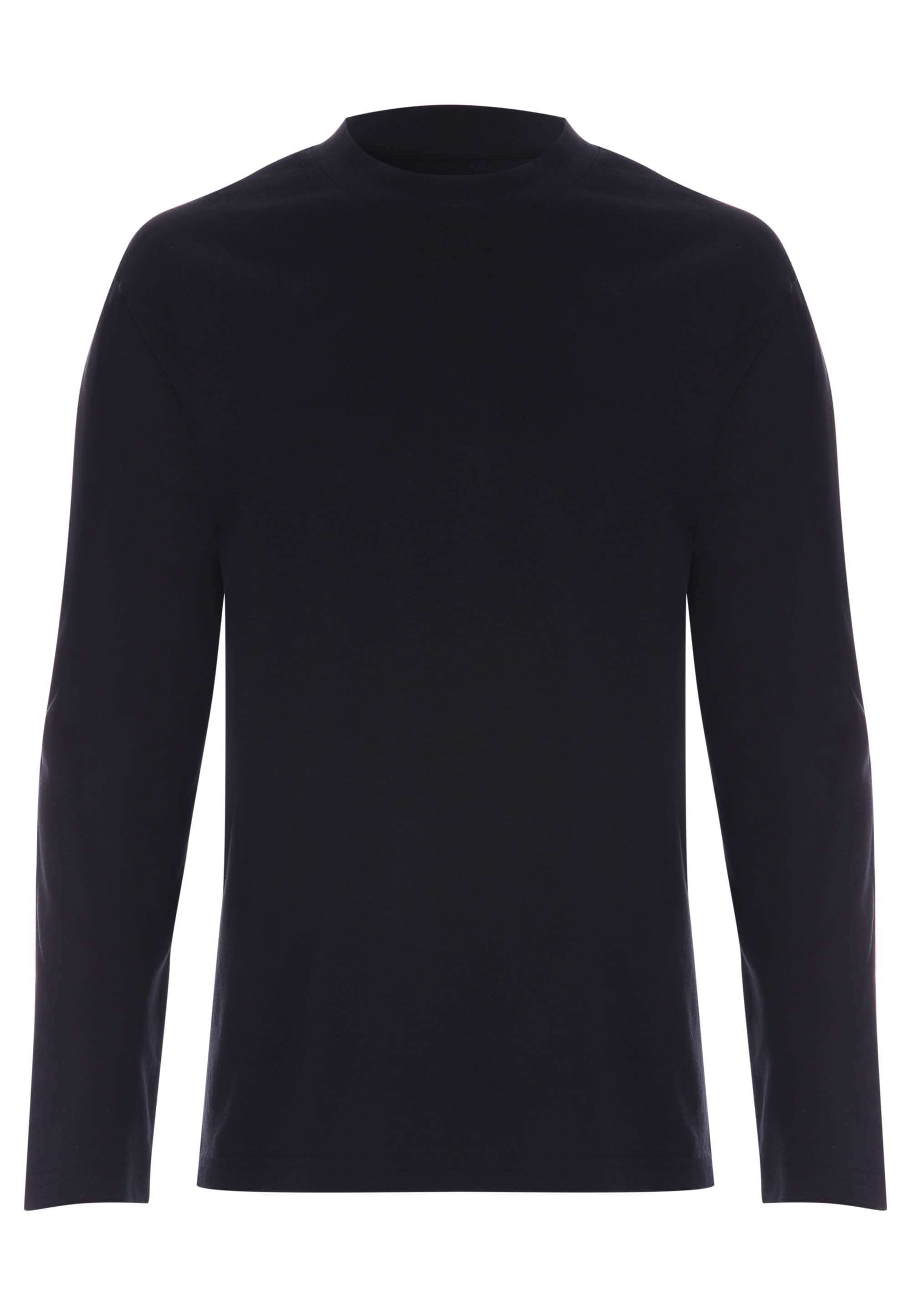 Older Boys Black Plain Top