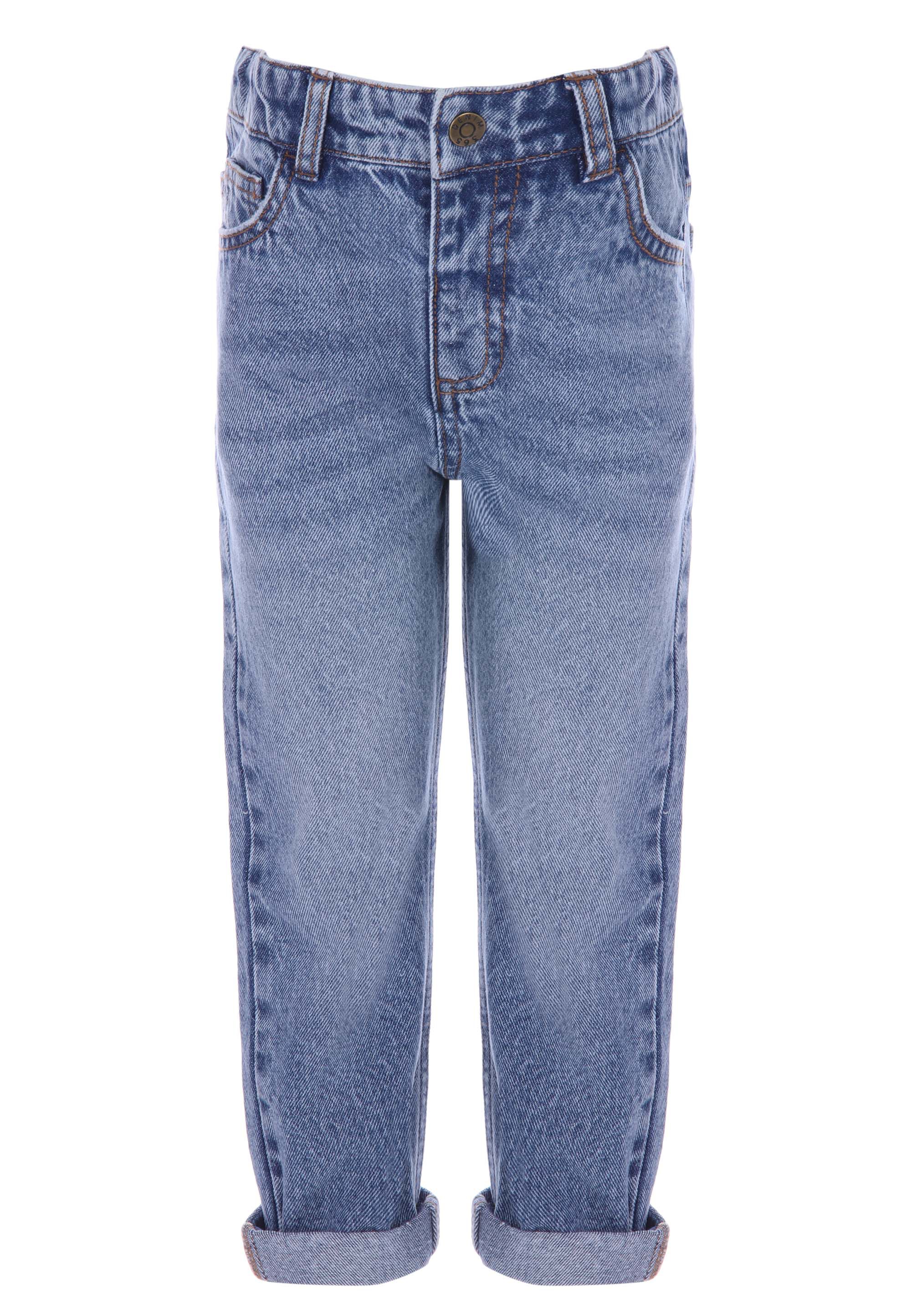Younger Boys Blue Denim Tapered Jeans