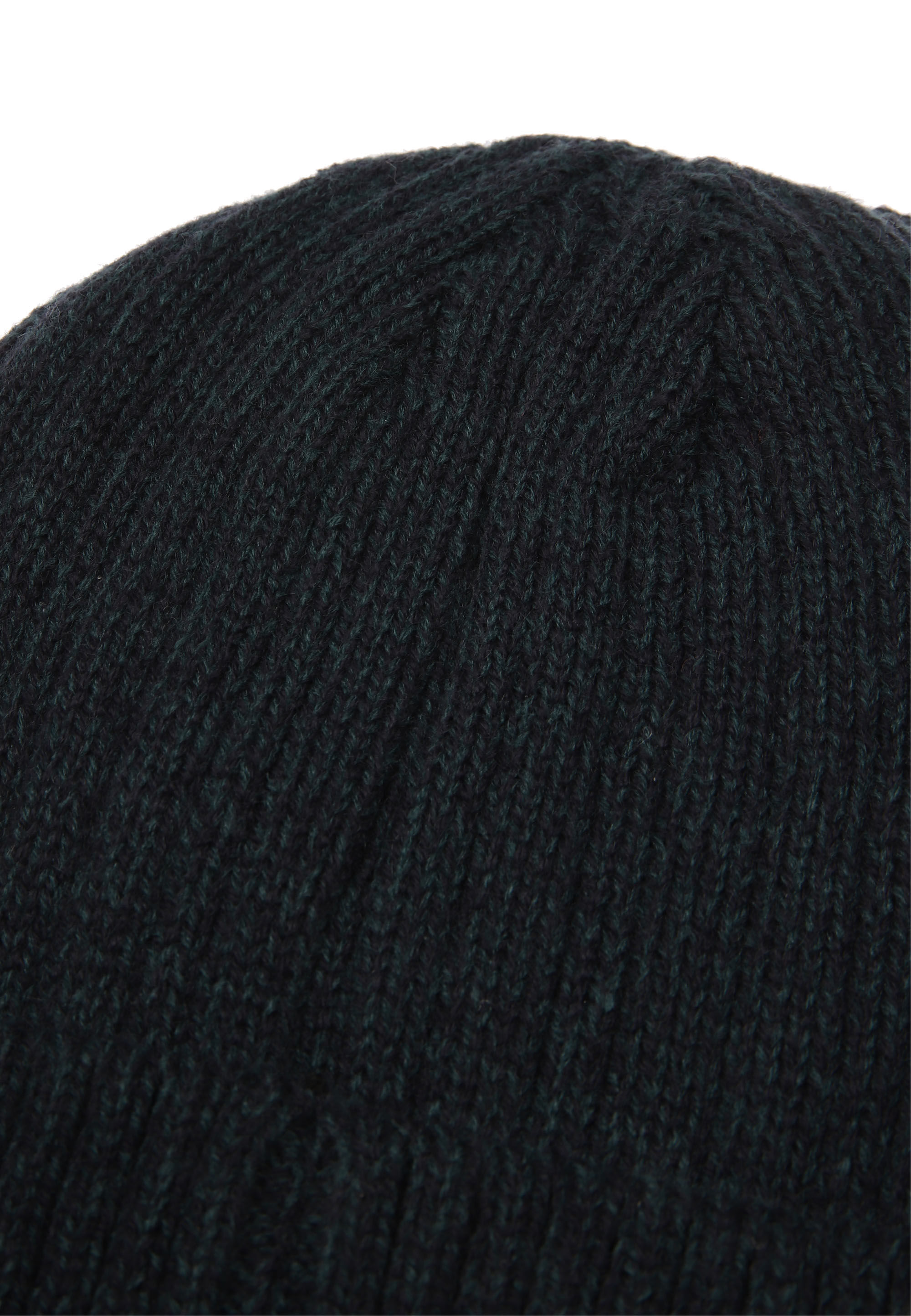 Mens Blue Knitted Fleece Lined Beanie