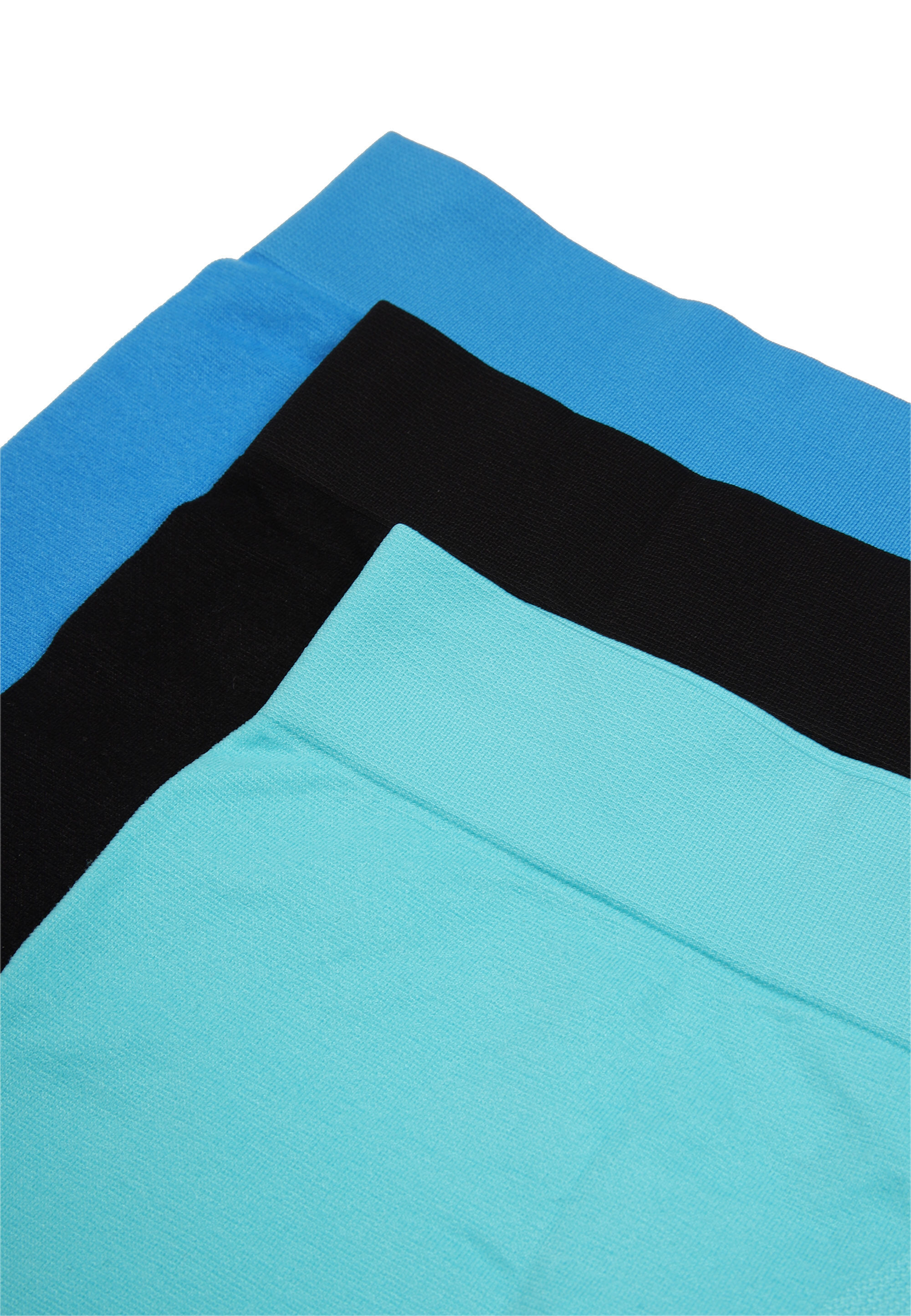 Mens 3pk Blue Seam Free Trunks